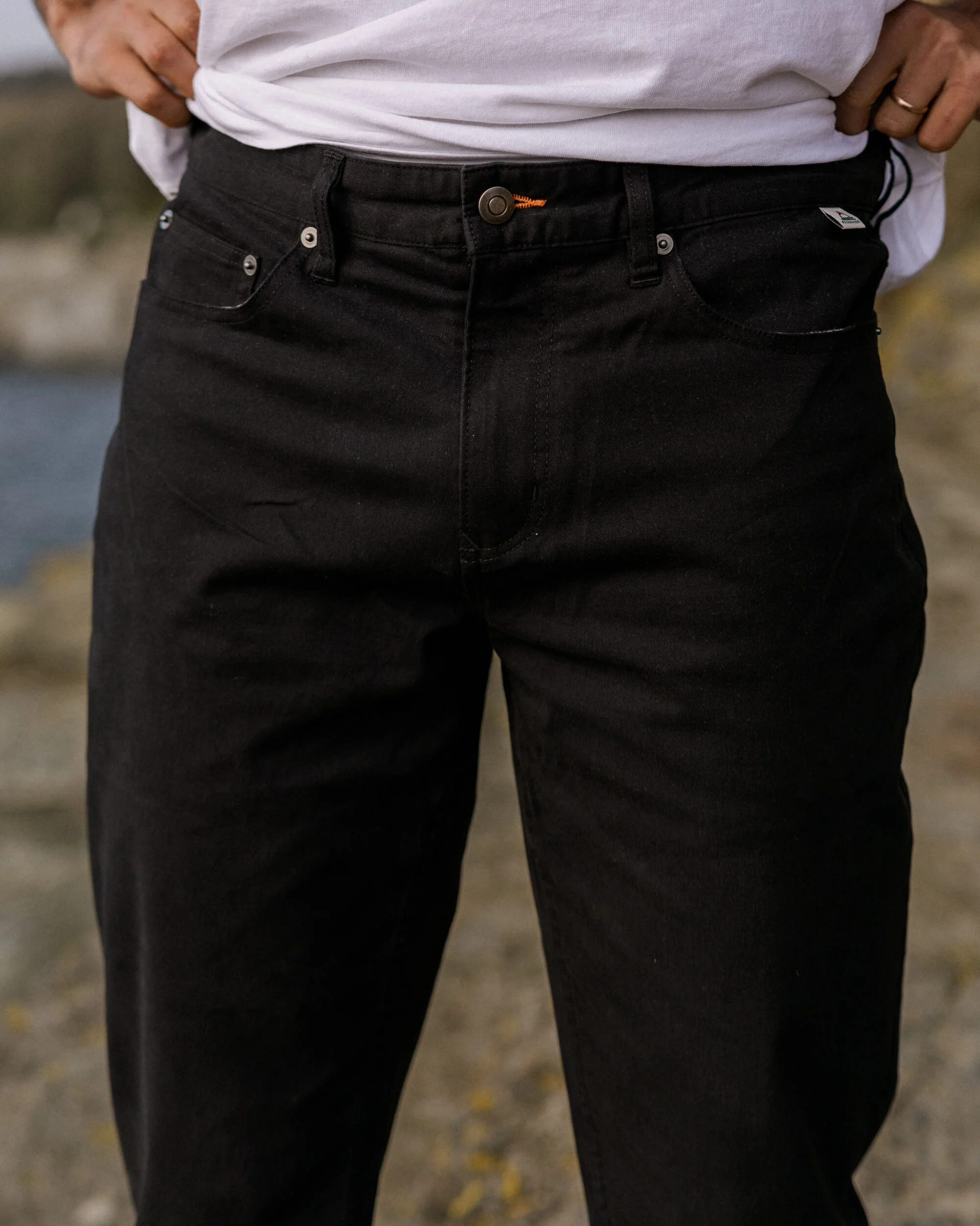 365 5 Pocket Trouser - Black - TEST - Image 5