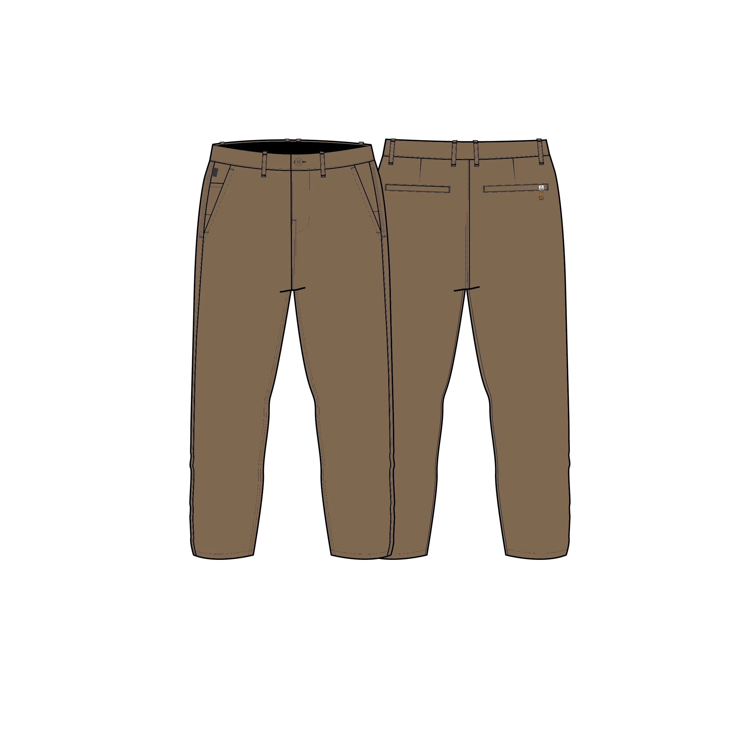 365 All Purpose NetPlus® Trouser - Caramel Brown - Image 7