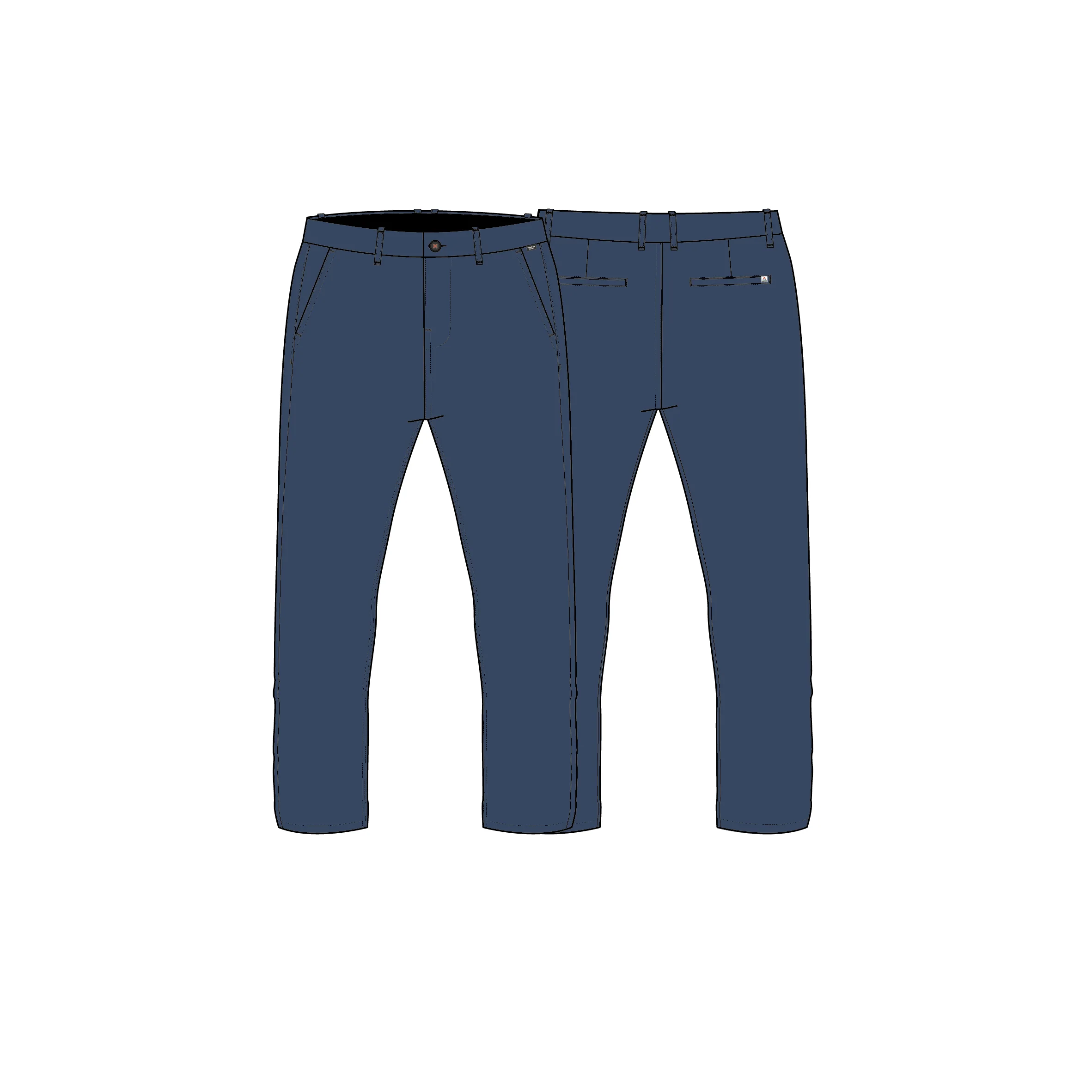 365 Trouser - Dark Denim - Image 6