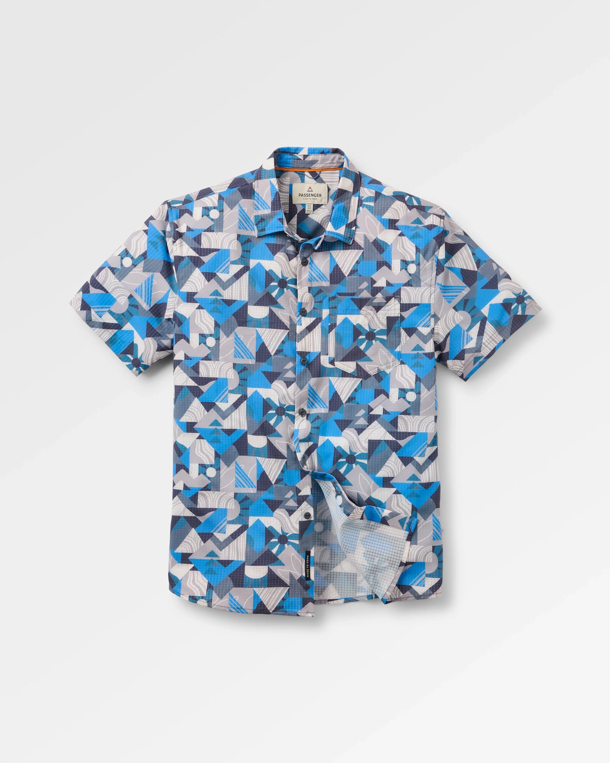 365 Active Shirt - Sun Patch Marine Blue