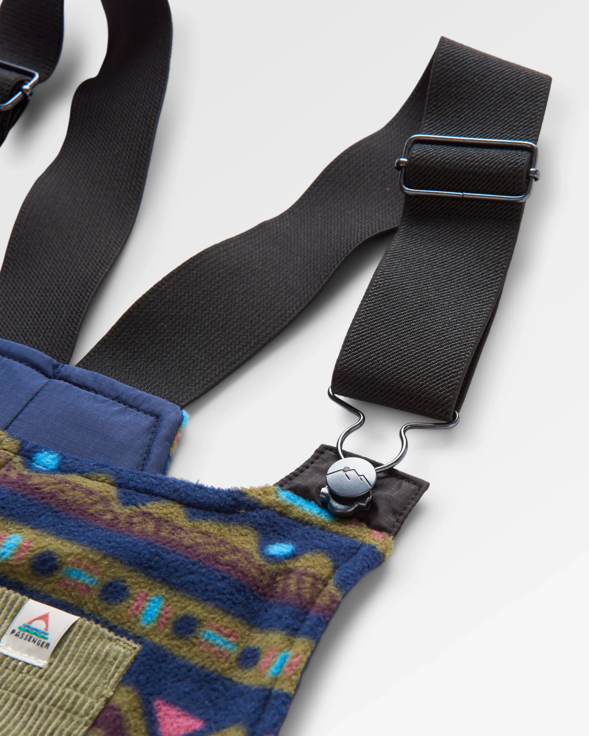 Ace Polar Fleece Dungarees - Mountain Geo Multi - Image 8