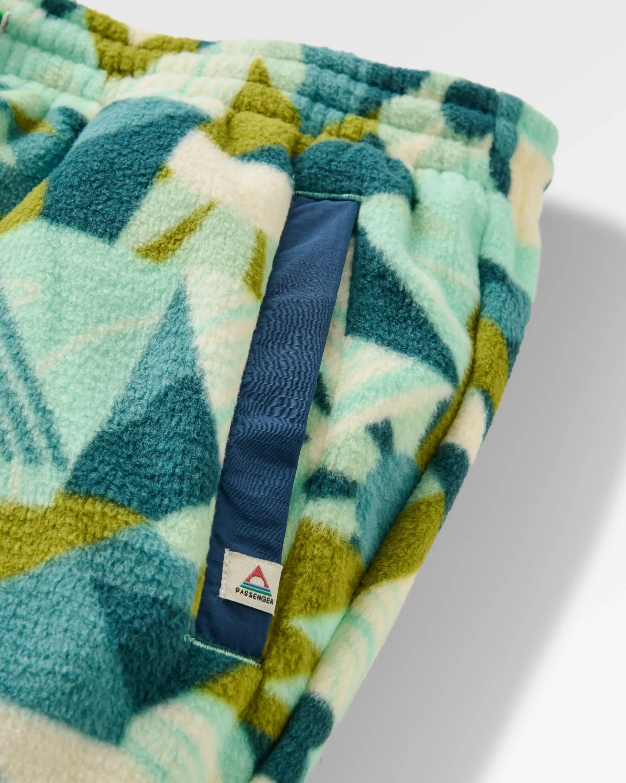 Ace Polar Fleece Joggers - Sun Patch Aquamarine - Image 4