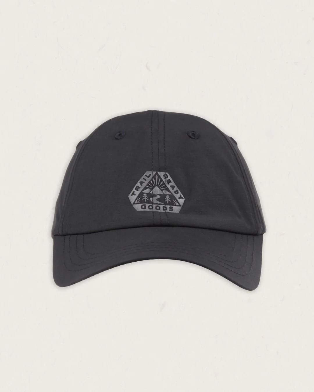 Active Organic 6 Panel Cap - Black - Image 6