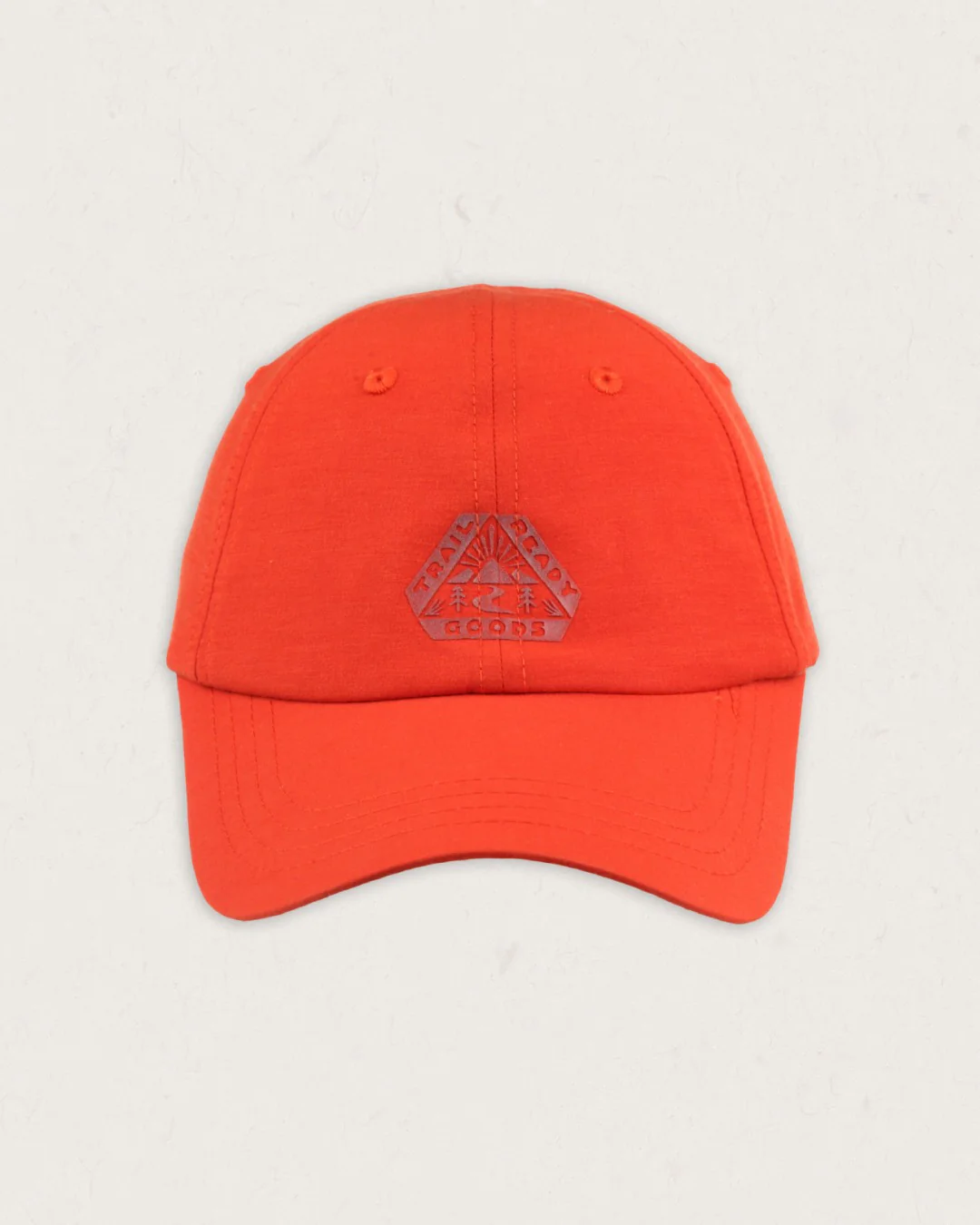 Active Organic 6 Panel Cap - Warm Orange - Image 2