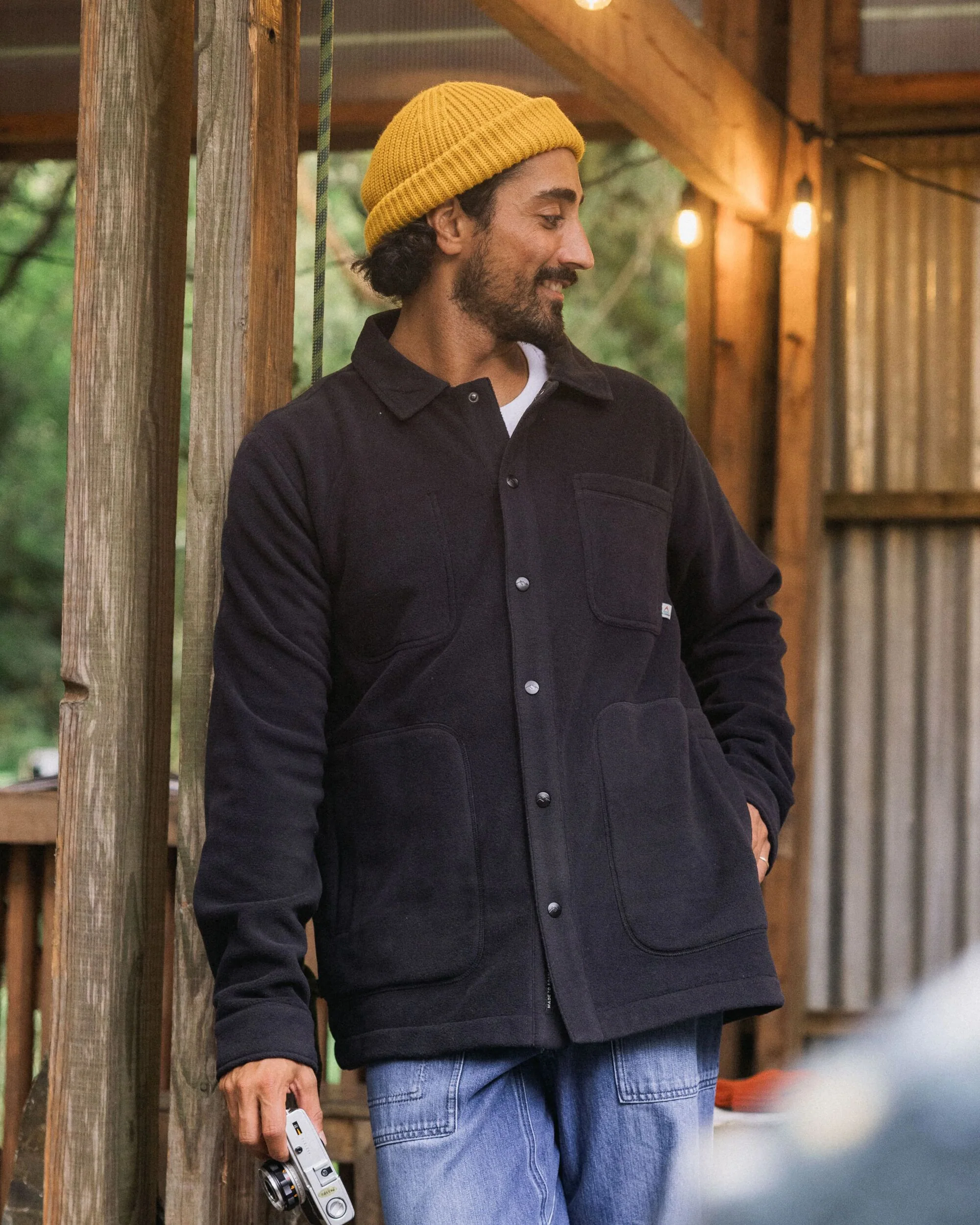 Adapt Polartec® Overshirt - Black - Image 4
