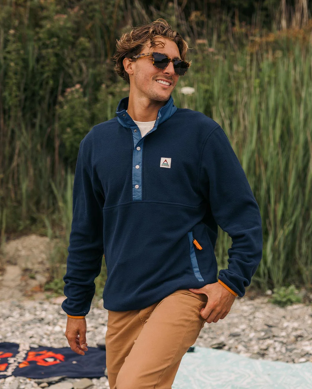 Adrift Polar Fleece - Deep Navy