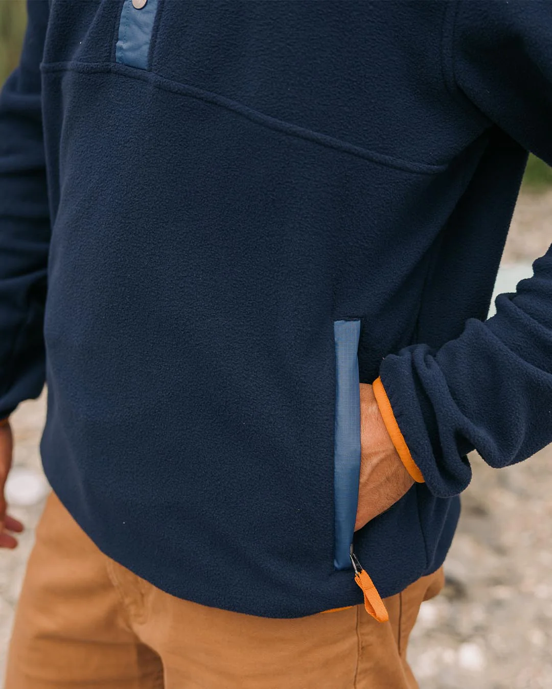 Adrift Polar Fleece - Deep Navy - Image 4