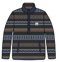 Adrift Polar Fleece - Midnight Fairisle - Image 8