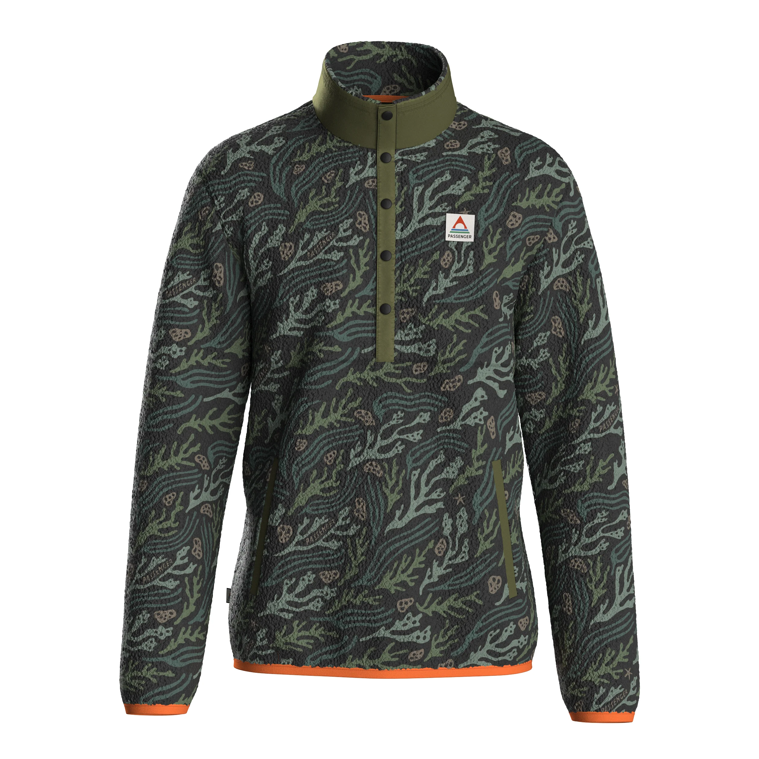Adrift Polar Fleece - Ocean Current Black - Image 13
