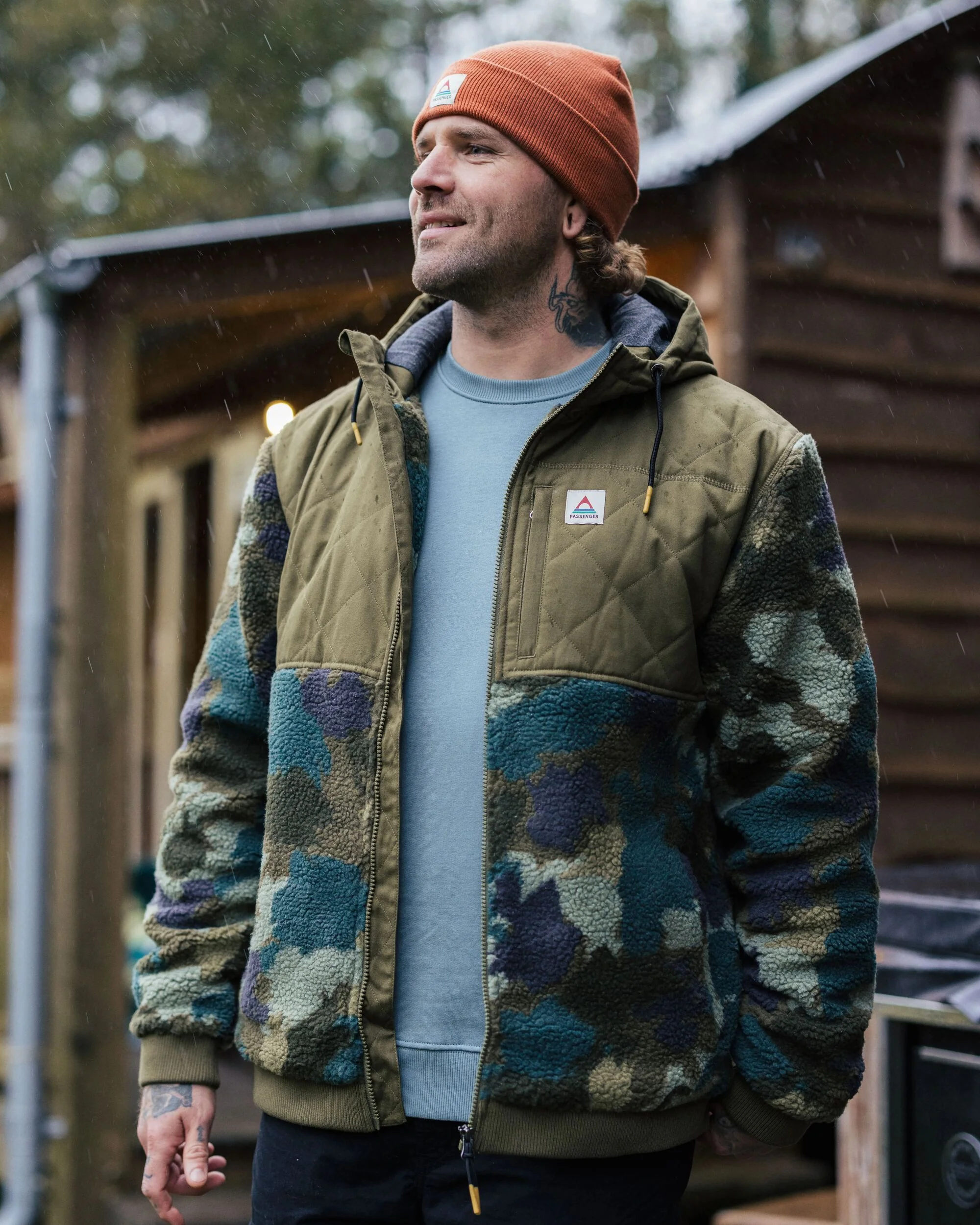 Adventure 2.0 Deep-Pile Sherpa Fleece - Alpine Camo Khaki