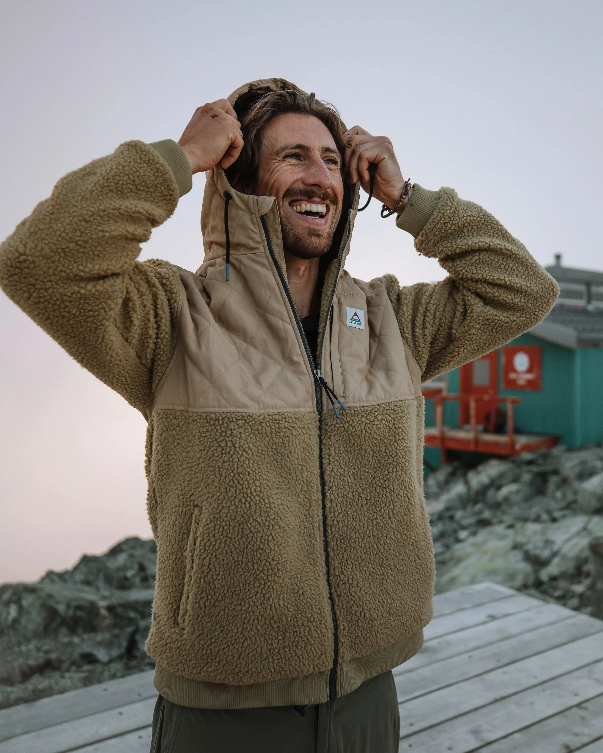 Adventure Deep-Pile Sherpa Fleece - Biscuit - Image 5