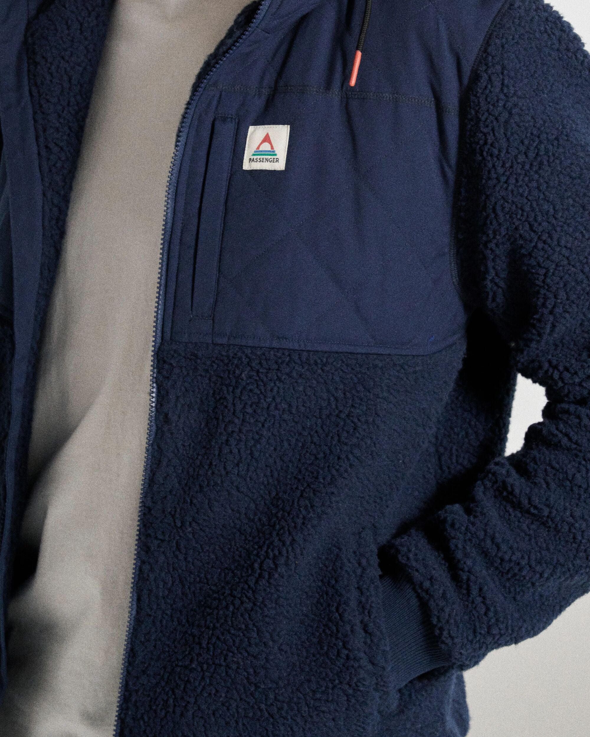 Adventure Deep-Pile Sherpa Fleece - Rich Navy - Image 10