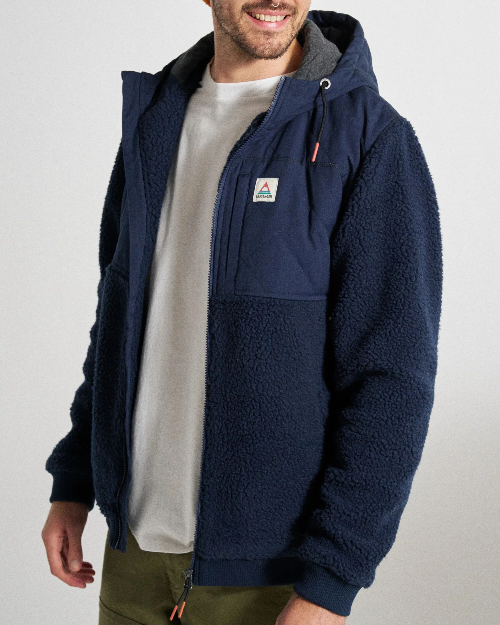 Adventure Deep-Pile Sherpa Fleece - Rich Navy - Image 7