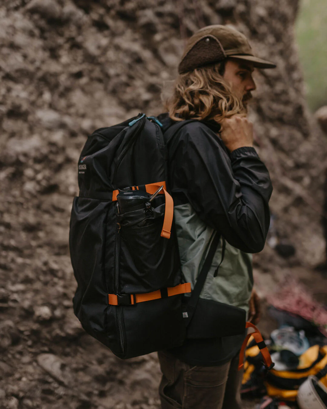 Adventurer 55L Backpack - Black - Image 7