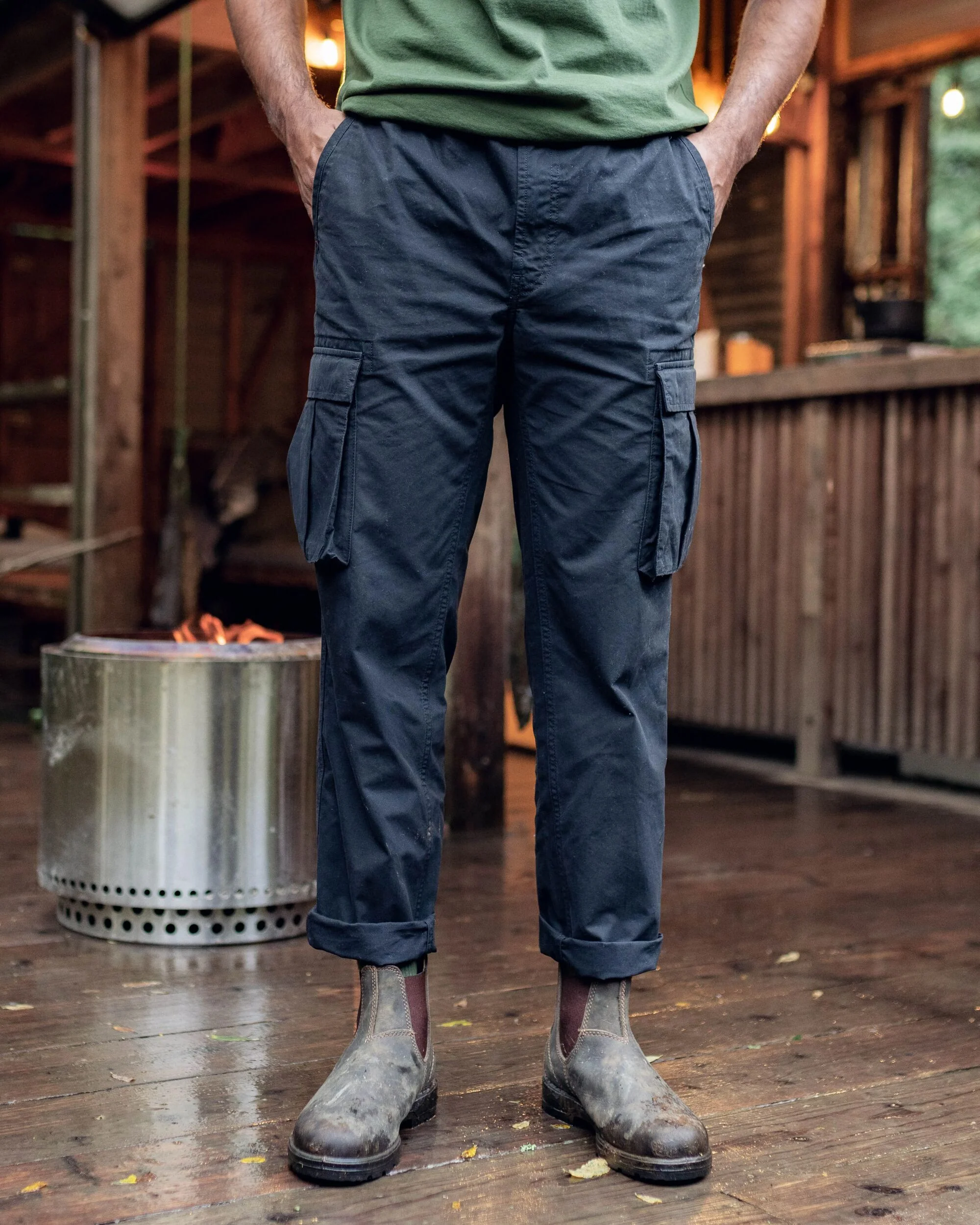Adventurer Cargo Trouser - Black - Image 12