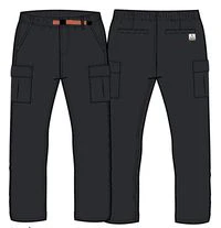 Adventurer Cargo Trouser - Black - Image 13