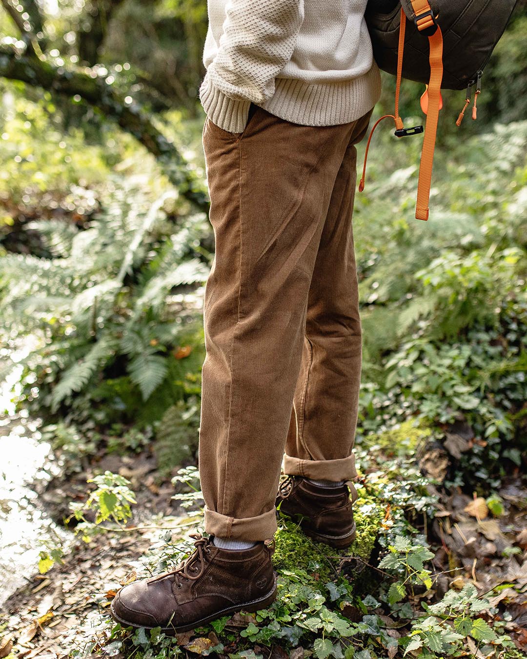 Adventurer Cord Trouser - Coconut - Image 5