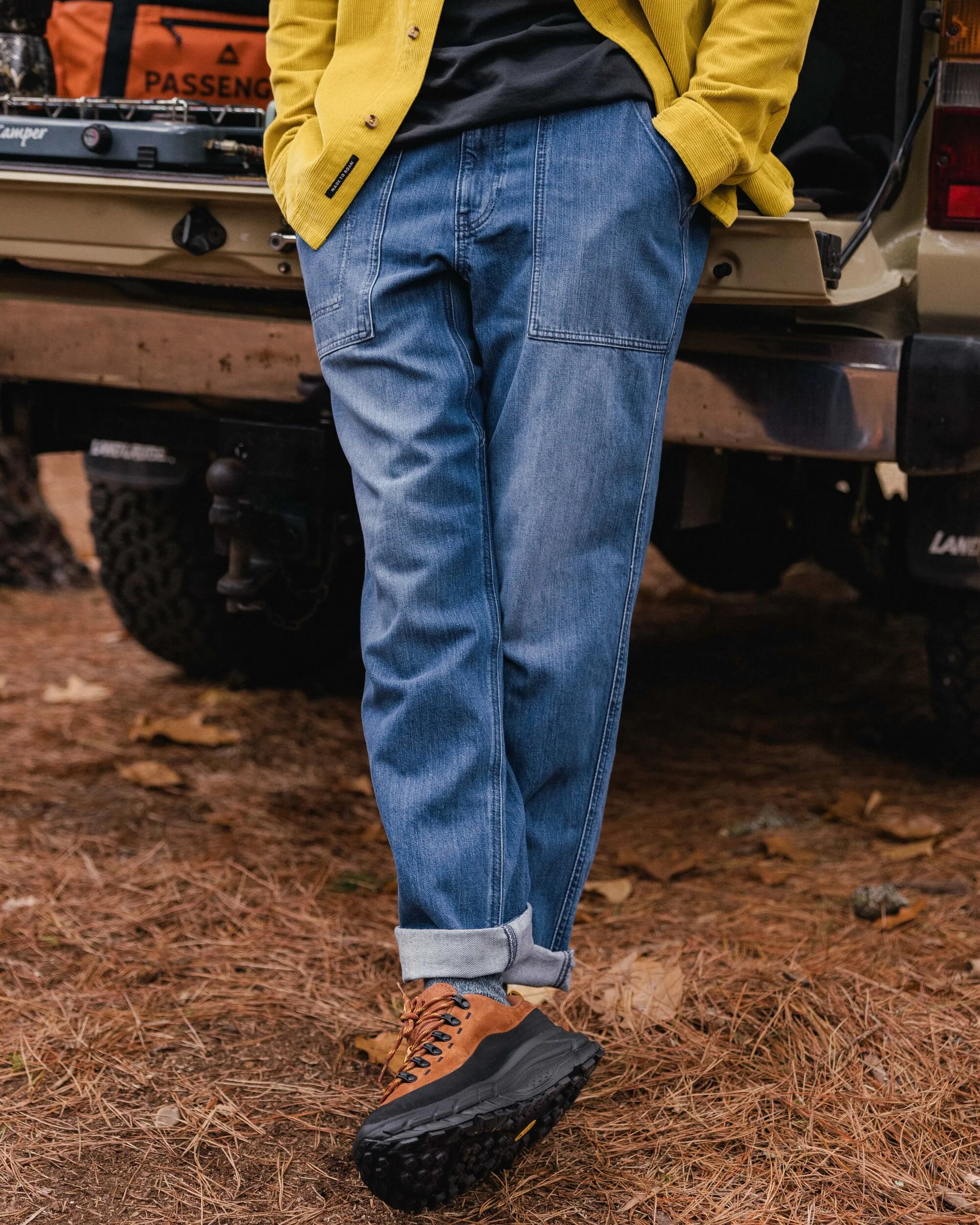 Adventurer Denim Trouser - Mid Wash Denim - Image 3