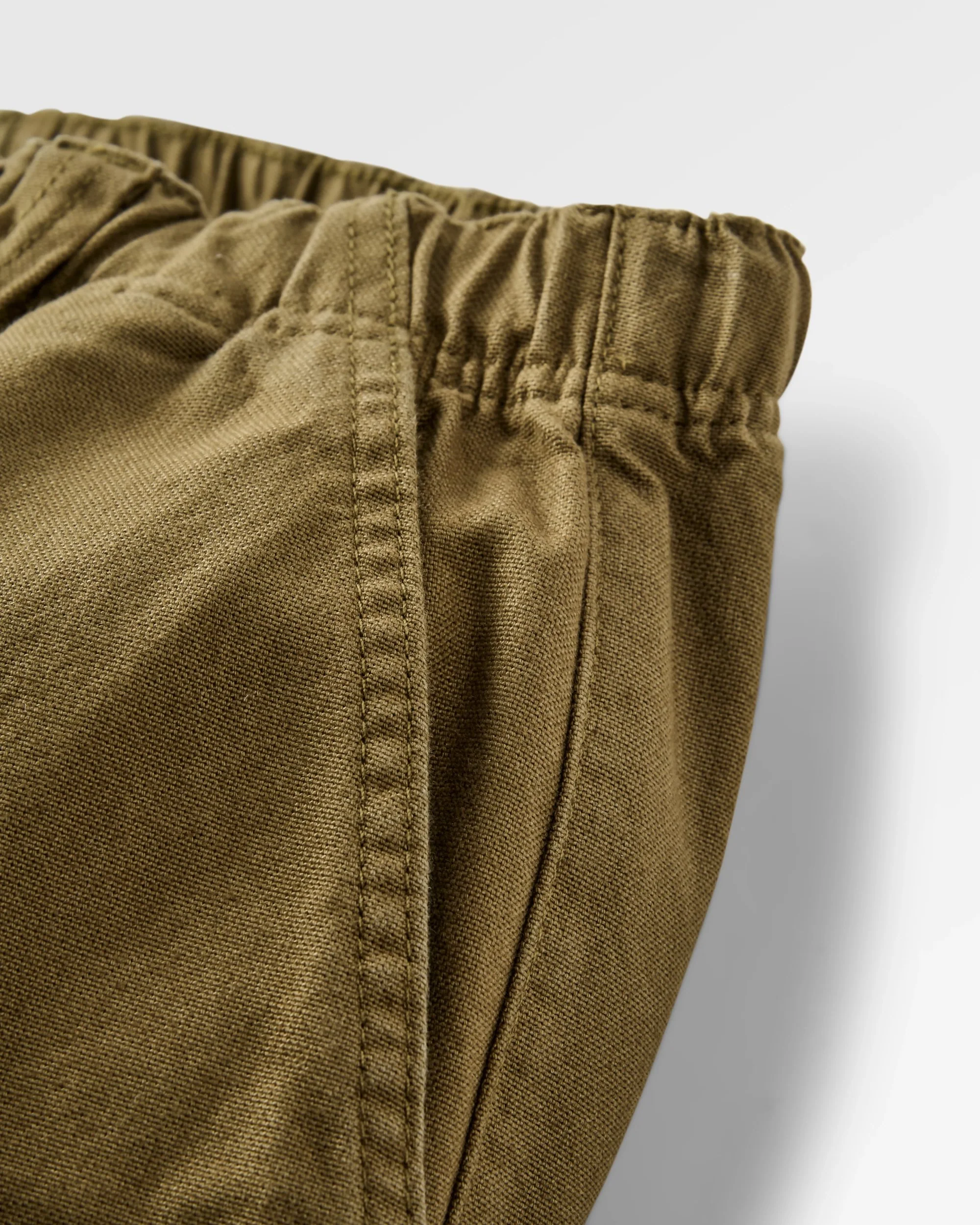 Adventurer Organic Canvas Trouser - Dark Olive - Image 11