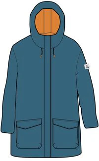 Alaska Insulated Parka - Blue Steel - Image 6