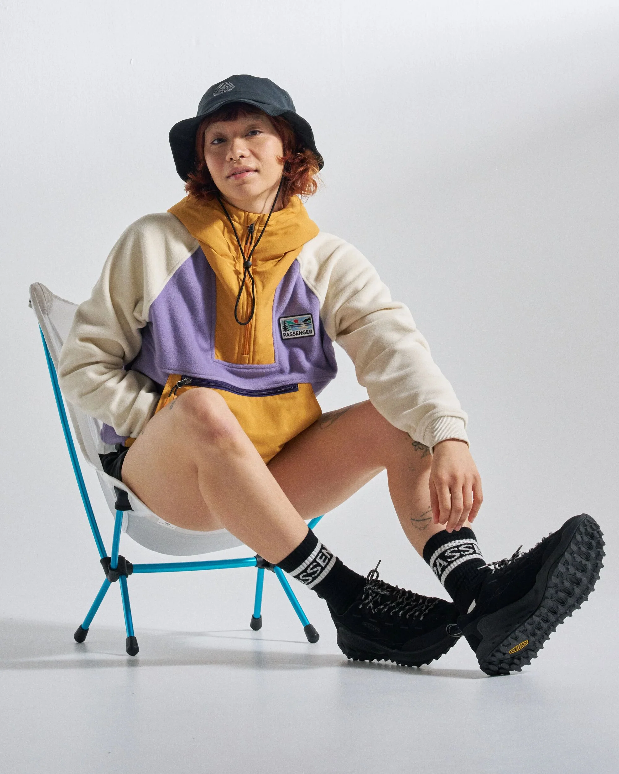 Alexander Hooded Polartec® Fleece - Purple Haze - Image 4