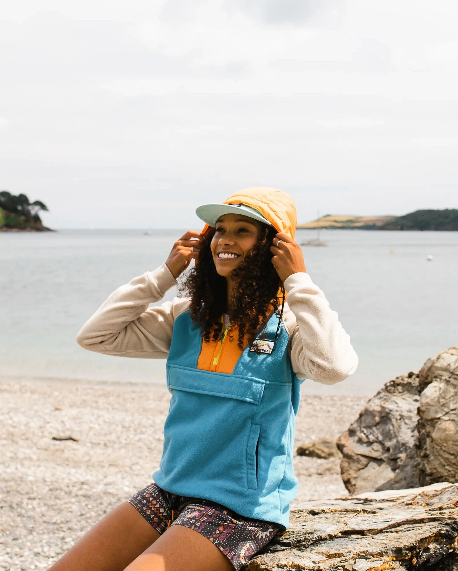 Alexander Polar Hooded Fleece - Blue Pool - Image 4