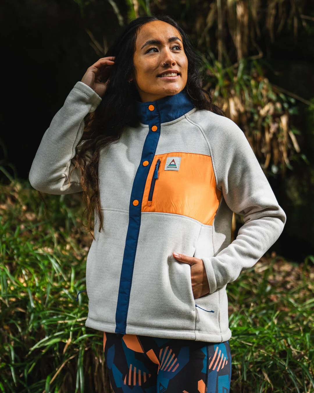 Women's Amber Polartec® Fleece - Vintage White - Image 2