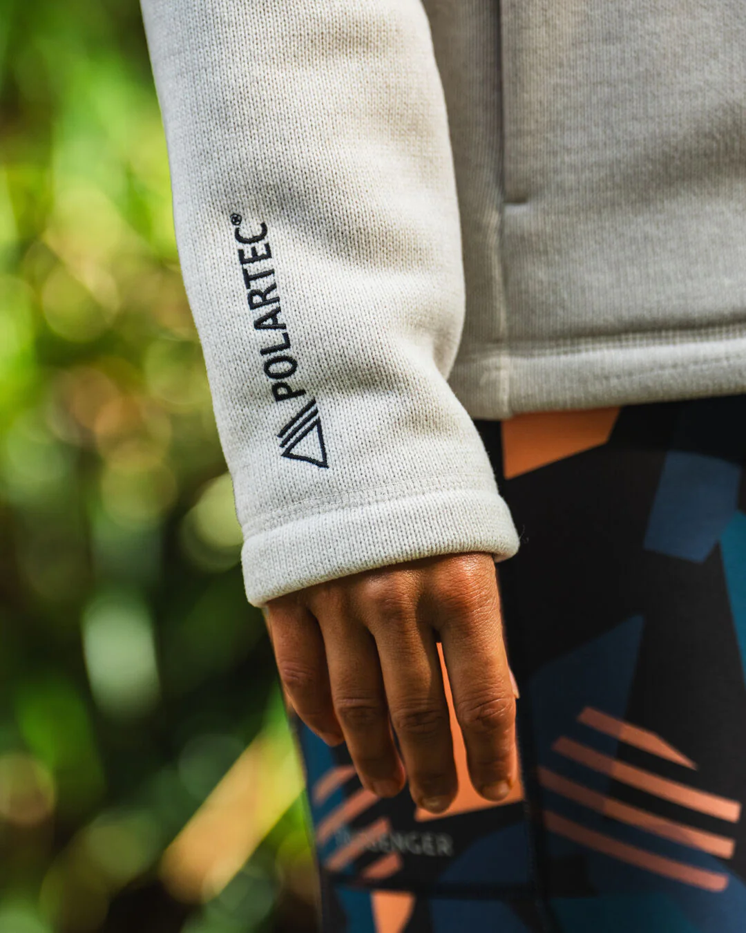 Women's Amber Polartec® Fleece - Vintage White - Image 3