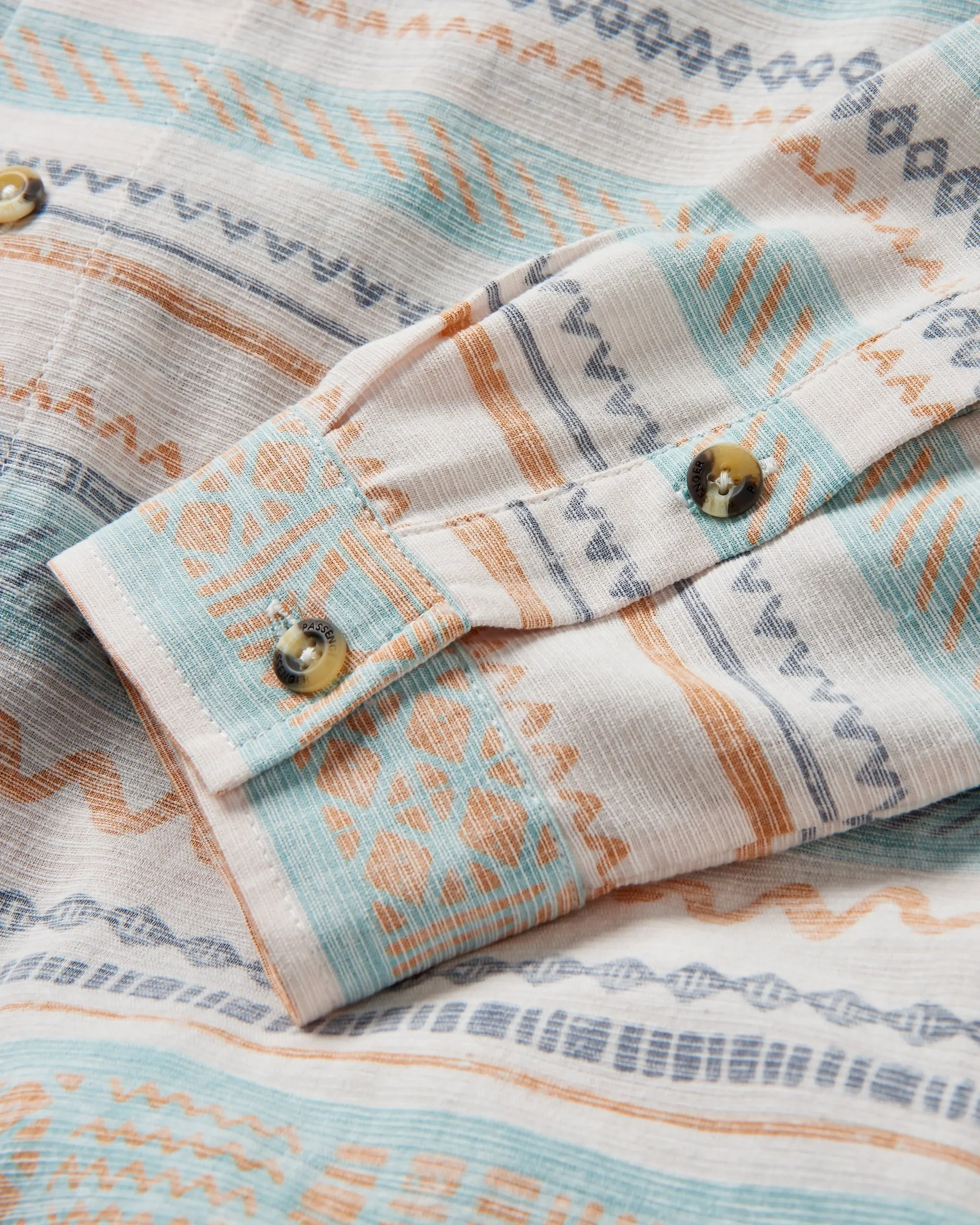 Amboro Shirt - Patchwork Stripe Birch - Image 13