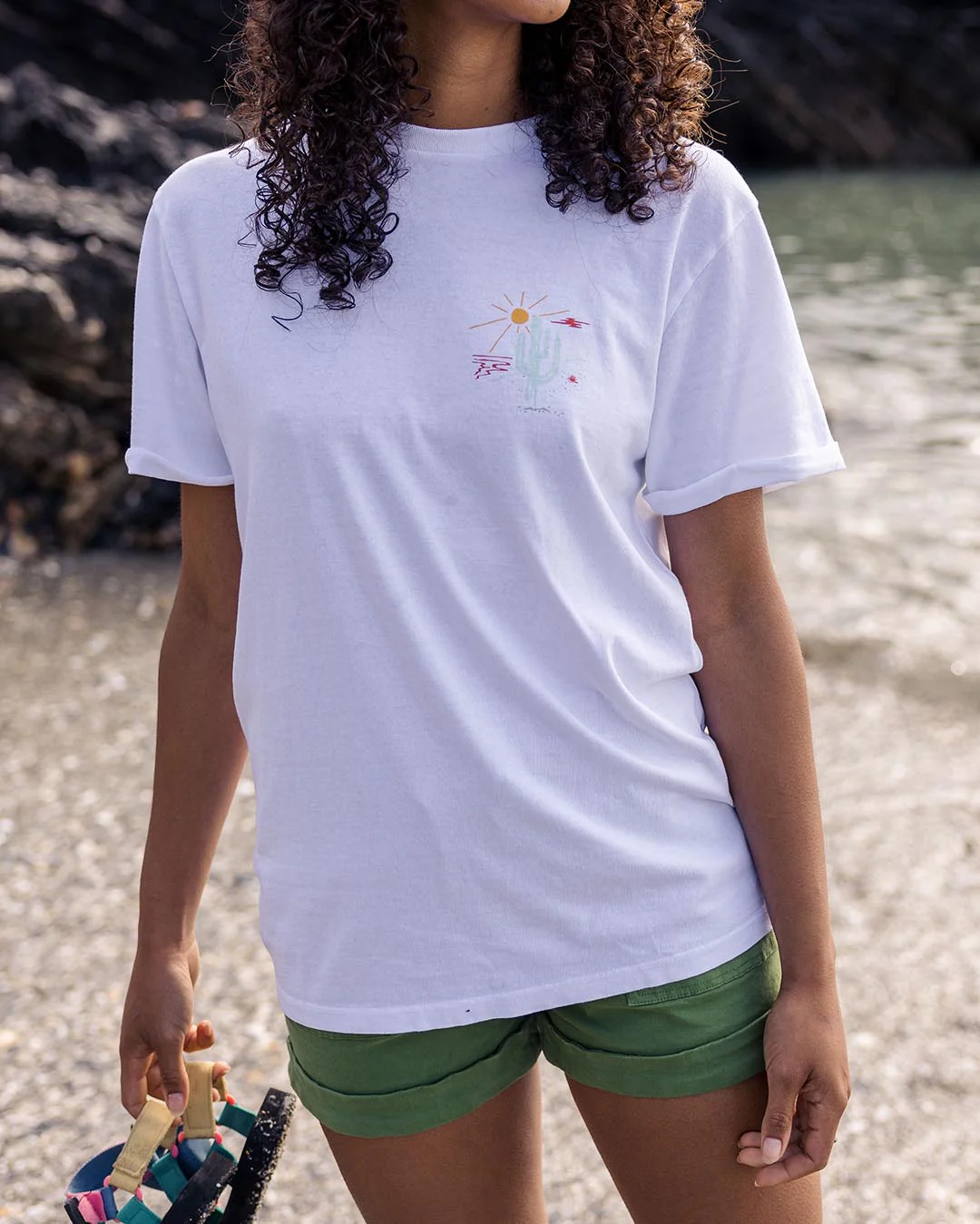 Arabica Oversized T-Shirt - White - Image 4