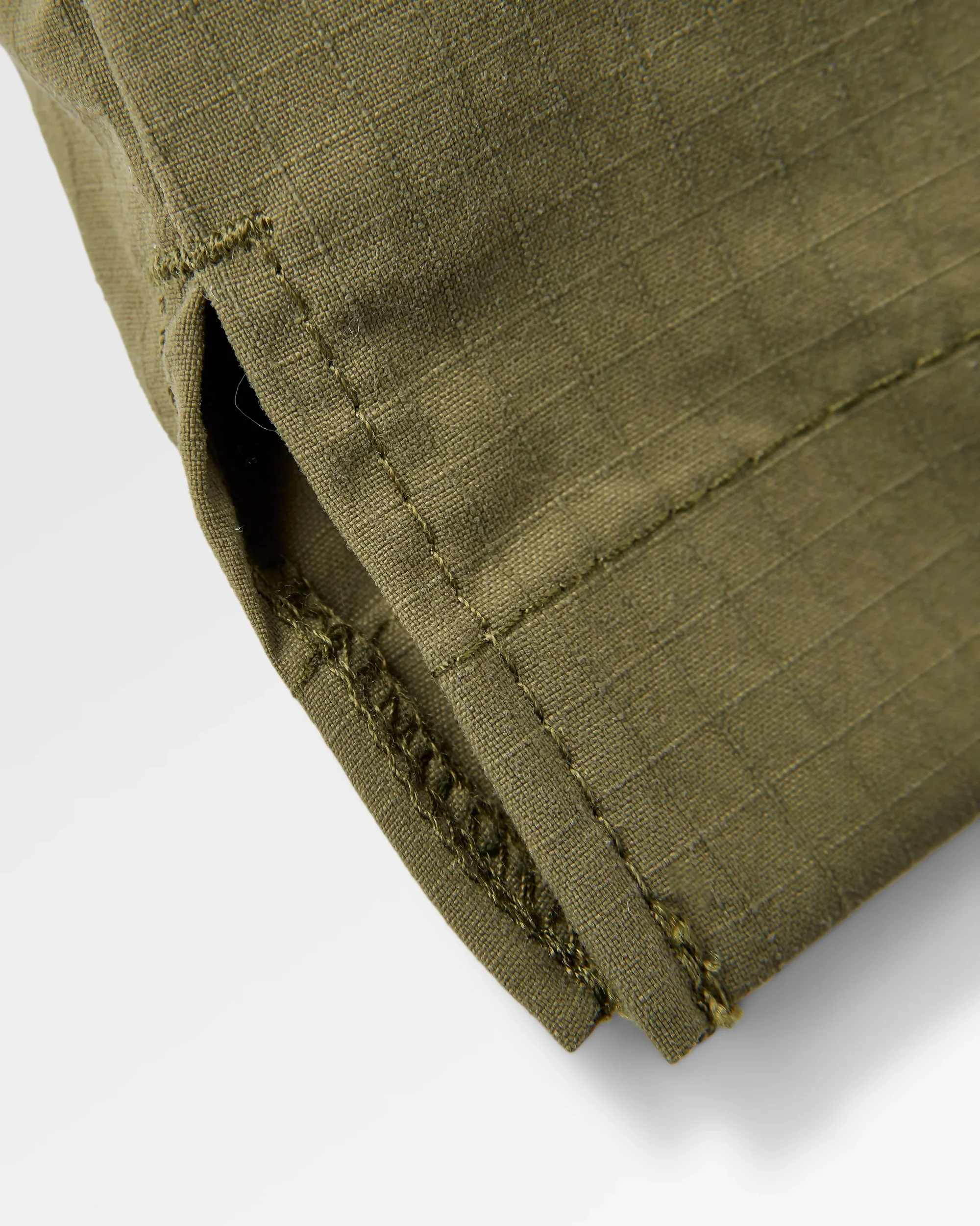 Arden Ripstop Short Sleeve Shirt - Khaki - Image 7