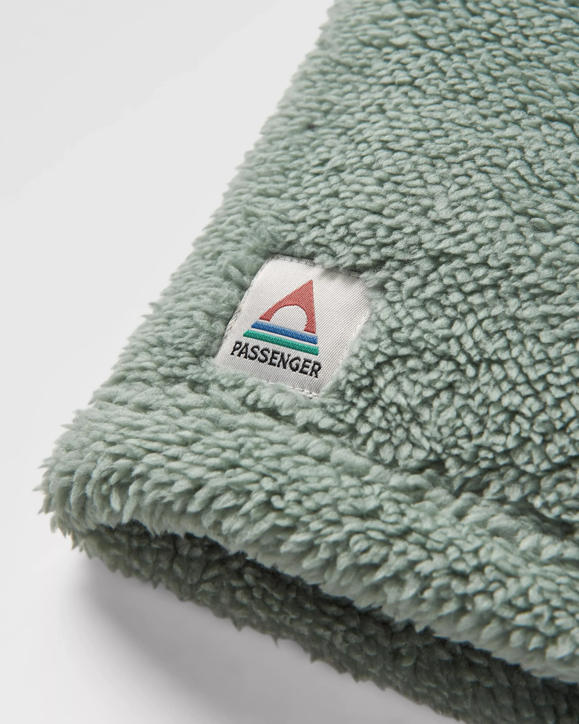 Ash Sherpa Fleece Snood - Pistachio - Image 7