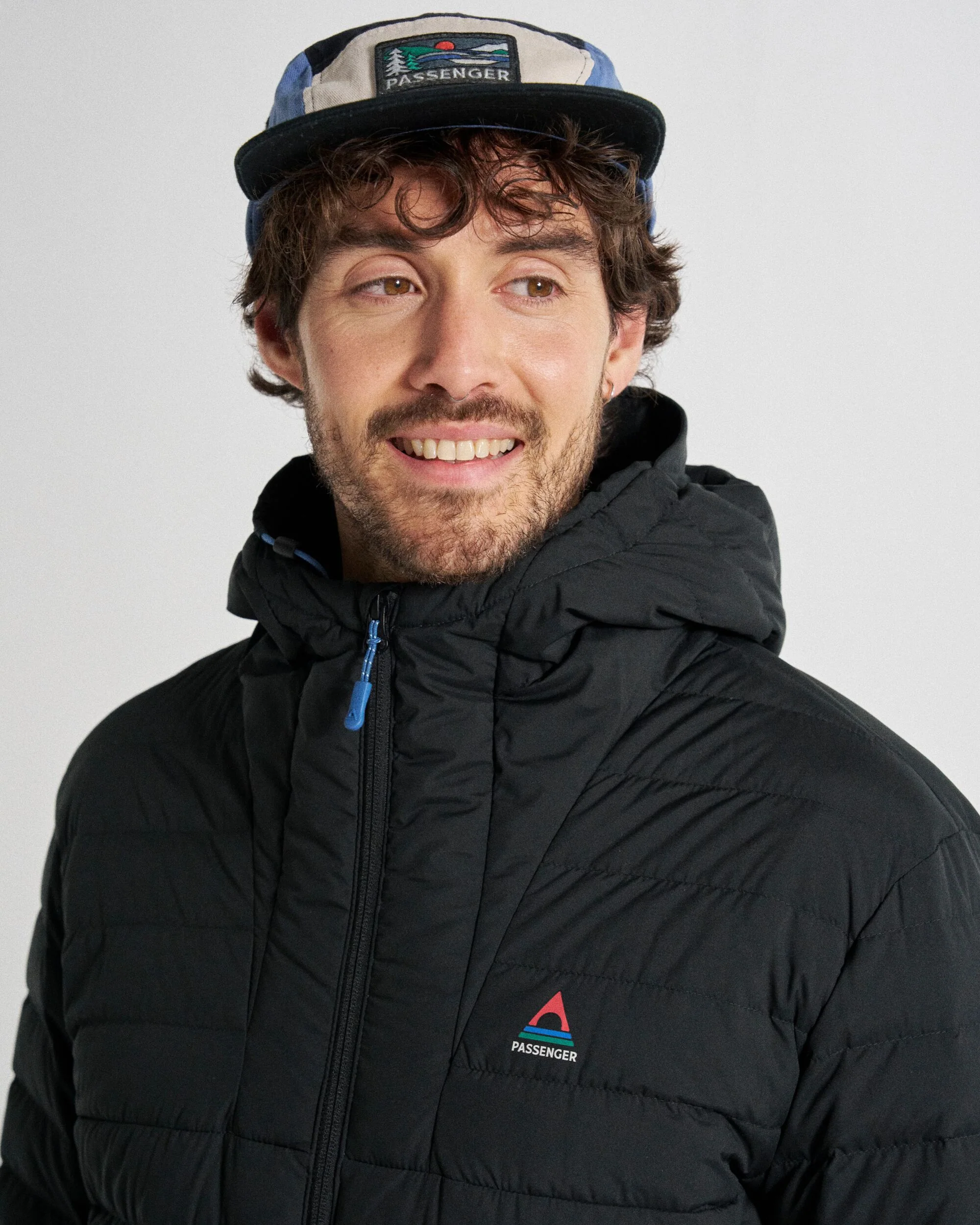 Ashland Down Jacket - Black - Image 8