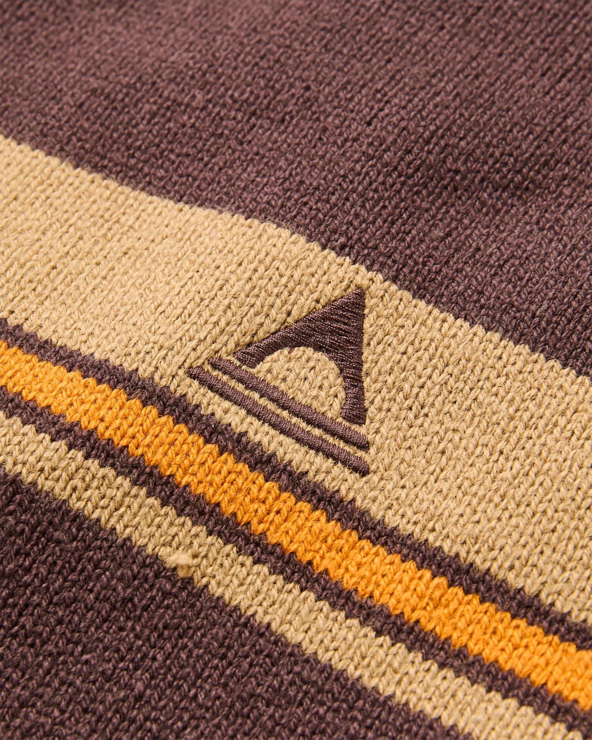 Aspen Stripe Knitted Jumper - Espresso - Image 2