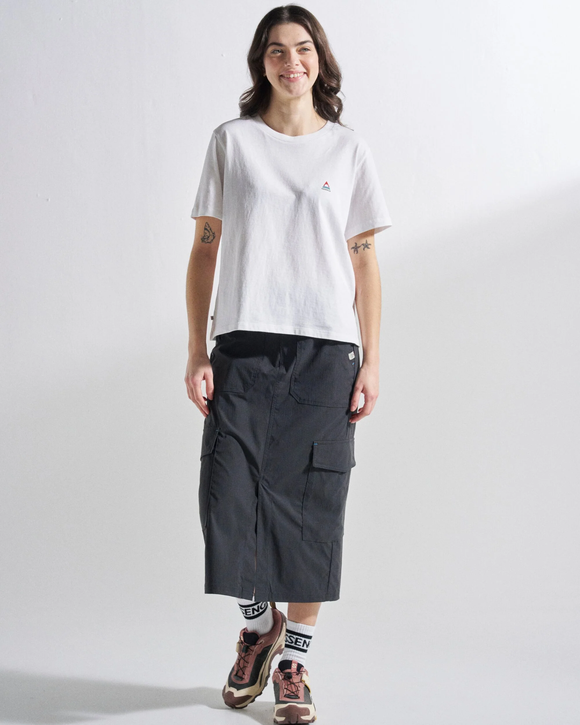 Avian Cargo Ripstop Skirt - Faded Black - Image 3