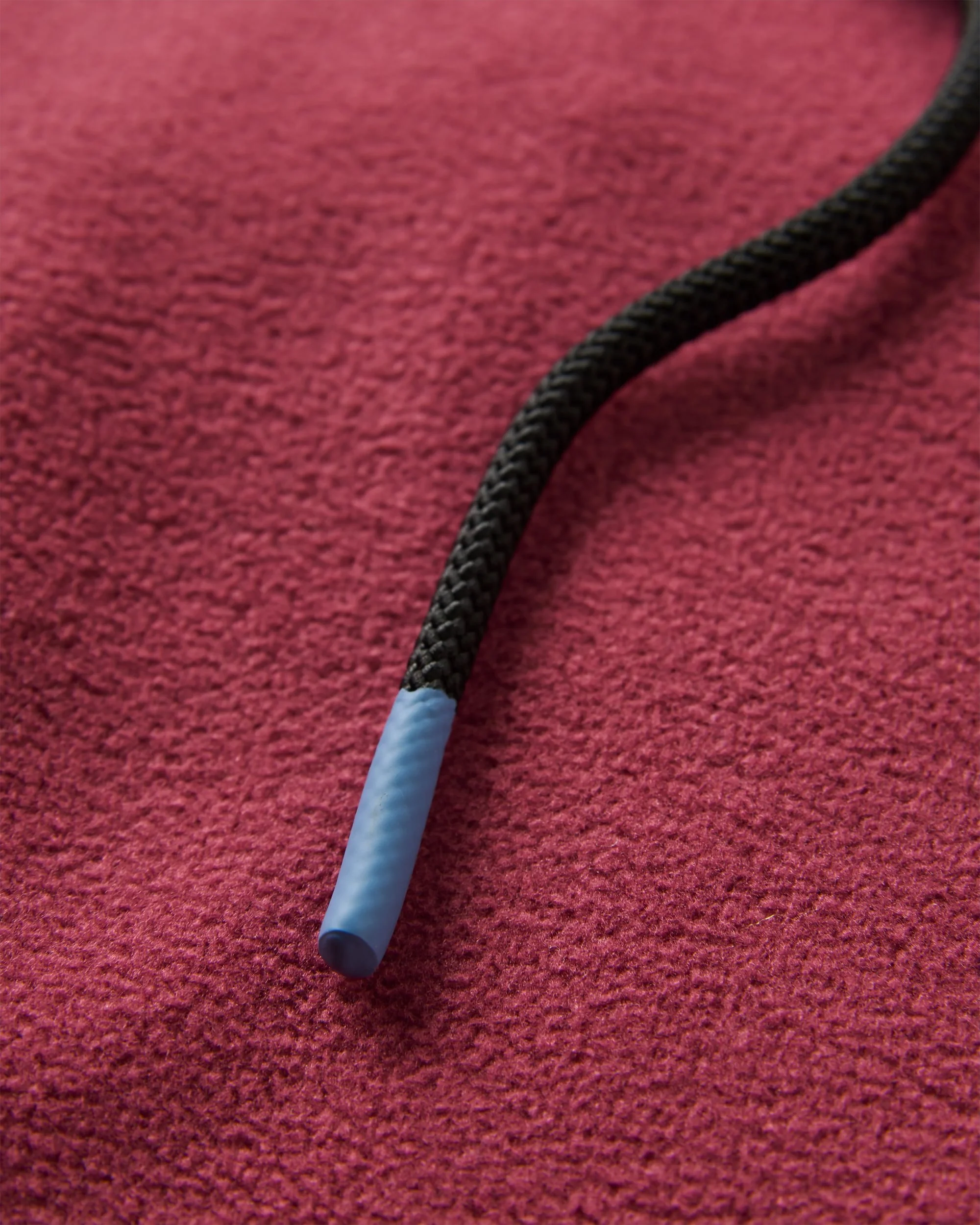 Ayla Micro Polartec® Hooded Fleece - Maroon - Image 8