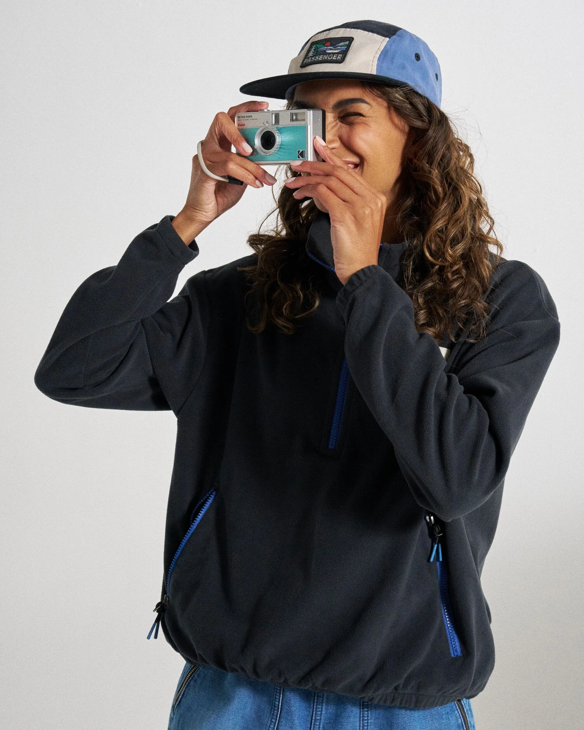 Ayla Micro Polartec® Fleece - Black - Image 3