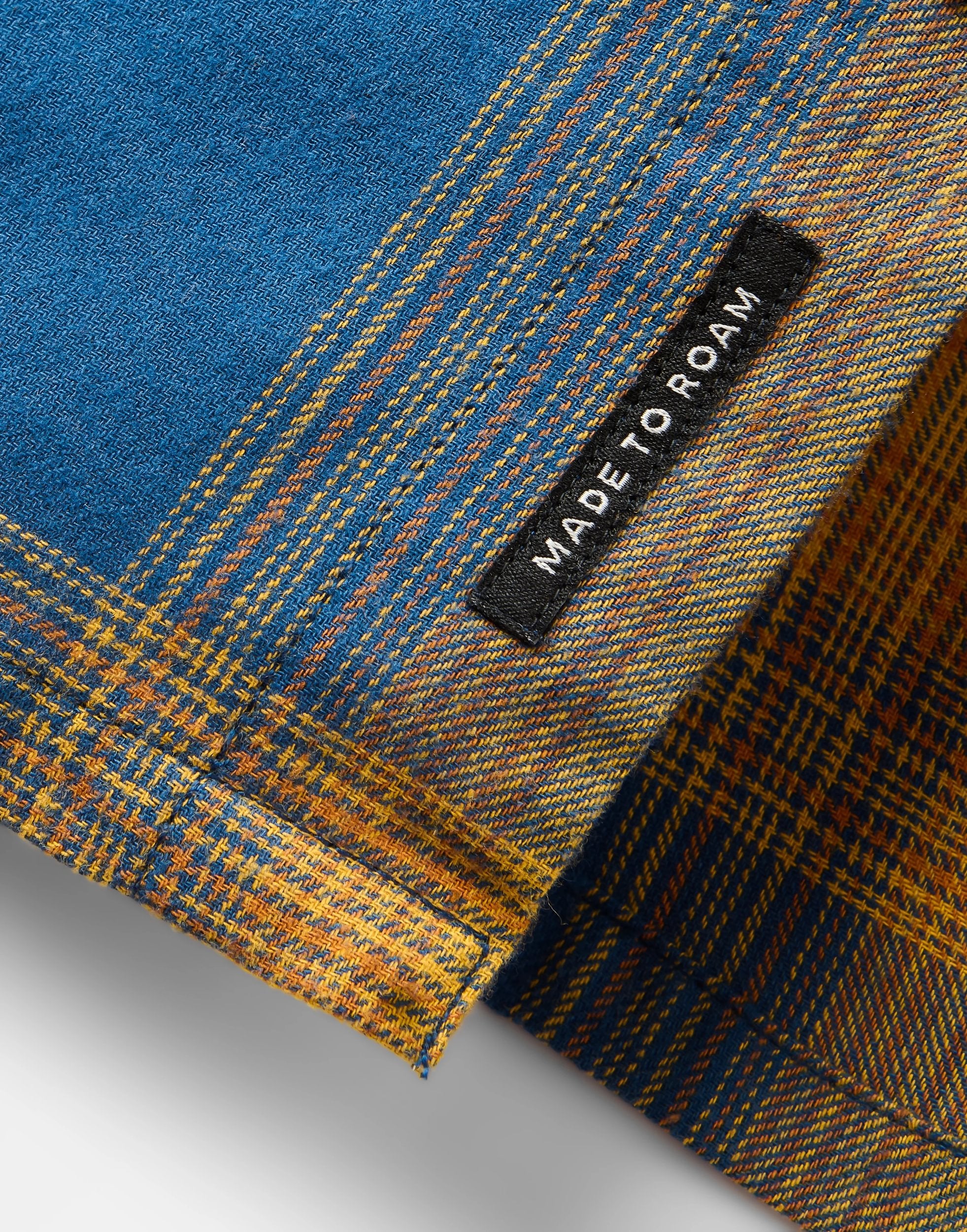 Backcountry Check Light Shirt - Rich Navy/Spruce Yellow Check - Image 10