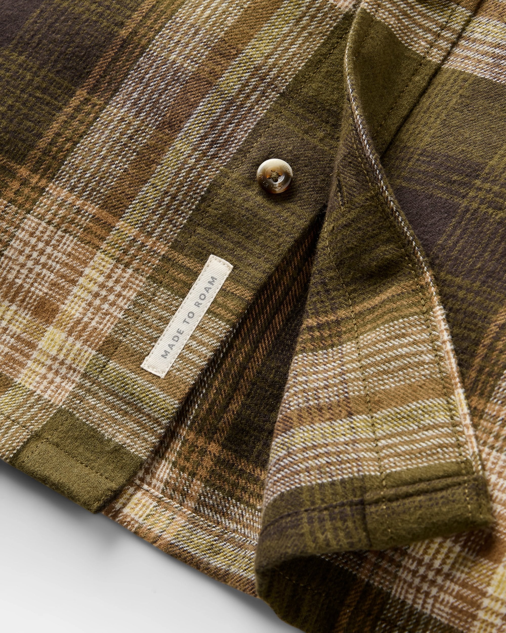 Backcountry Check Shirt - Dark Olive Check - Image 9