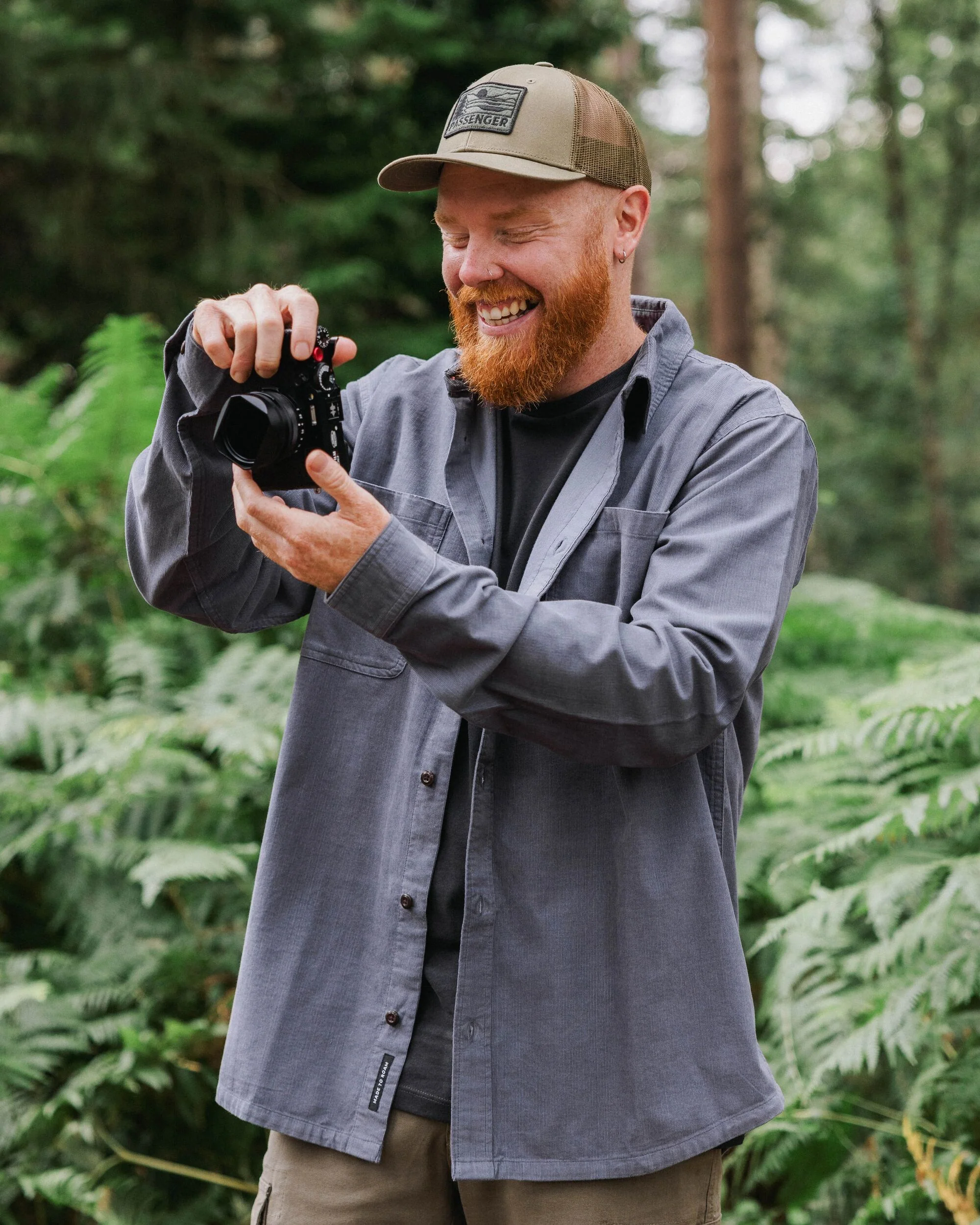 Backcountry Cord Light Shirt - Storm Grey - Image 3