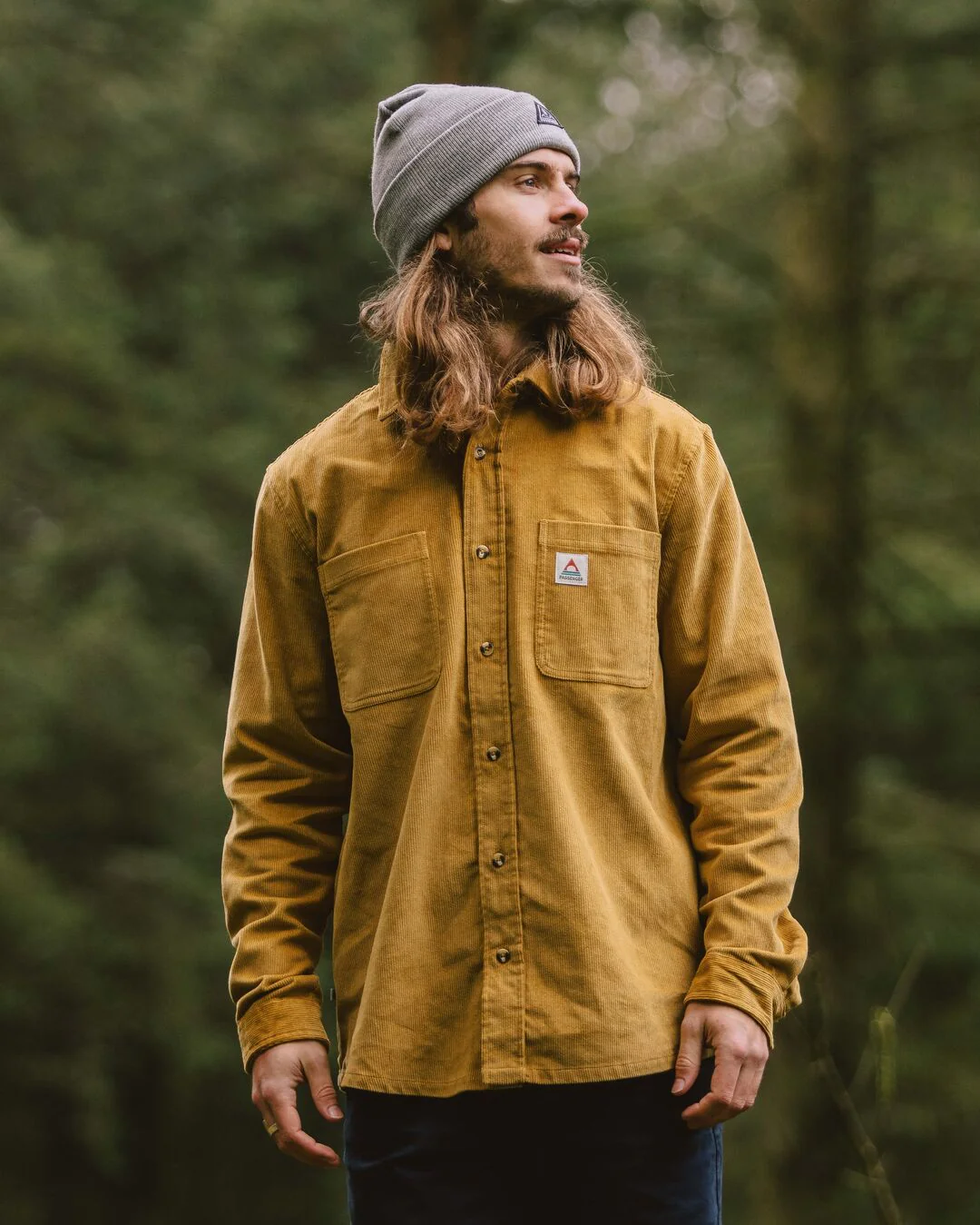 Backcountry Corduroy Shirt - Mustard Gold - Image 4