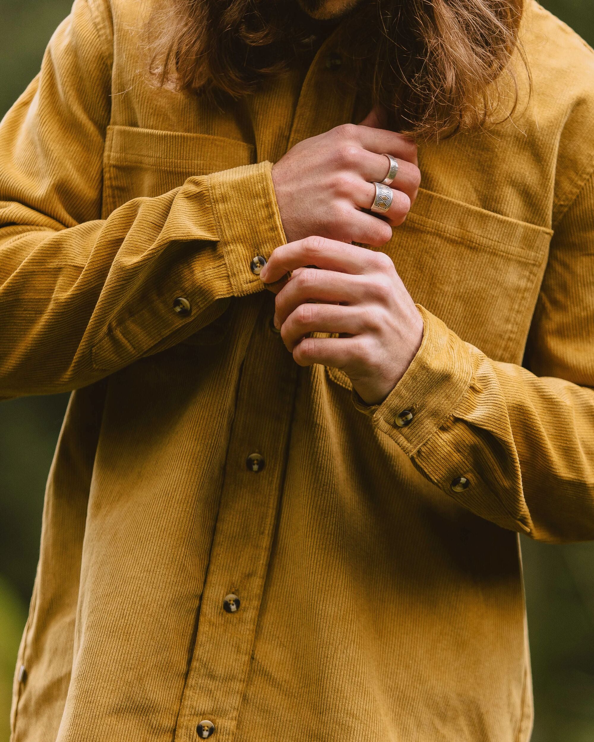 Backcountry Cord Shirt - Mustard Gold - Image 3
