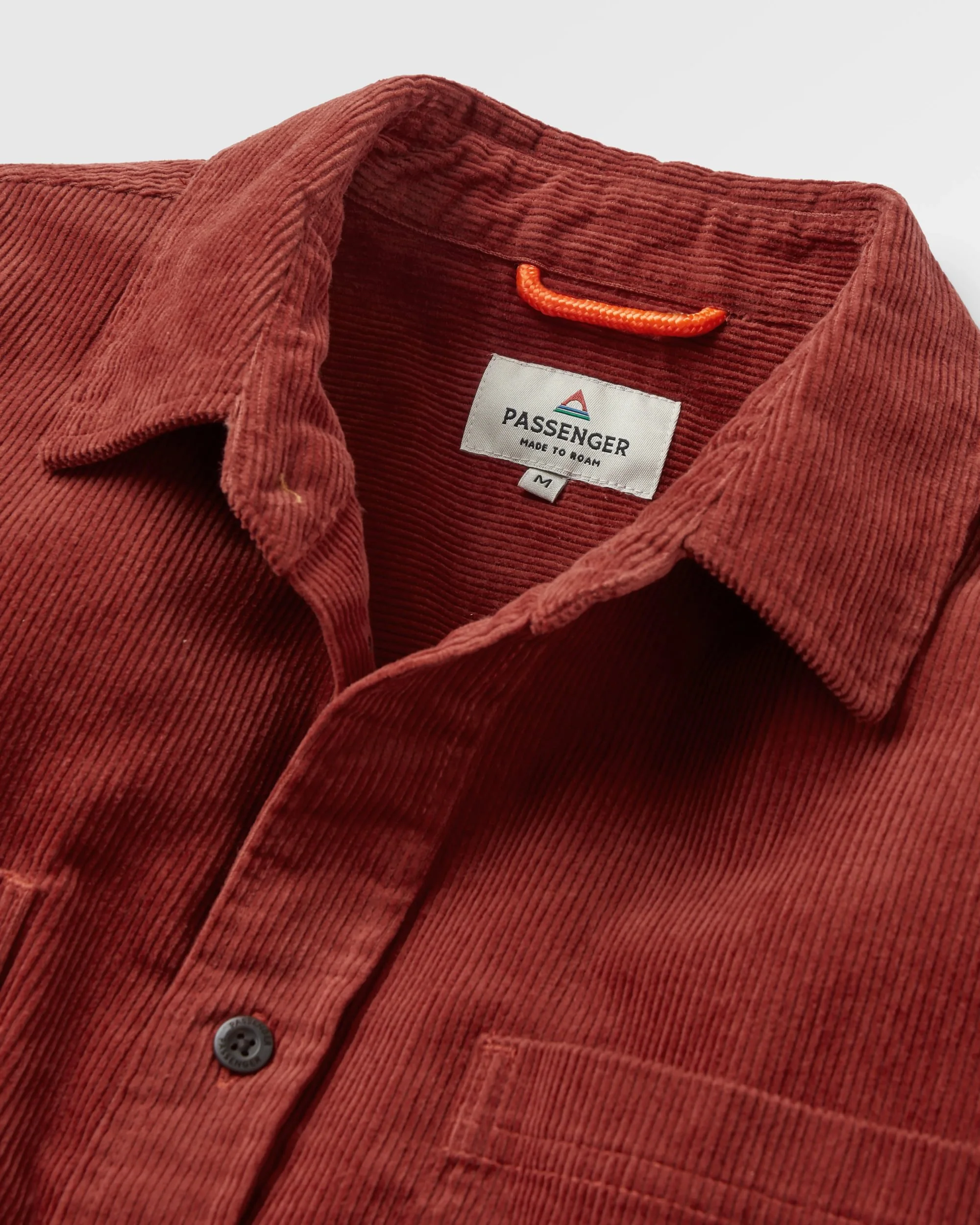Backcountry Cord Shirt - Red Ochre - Image 8
