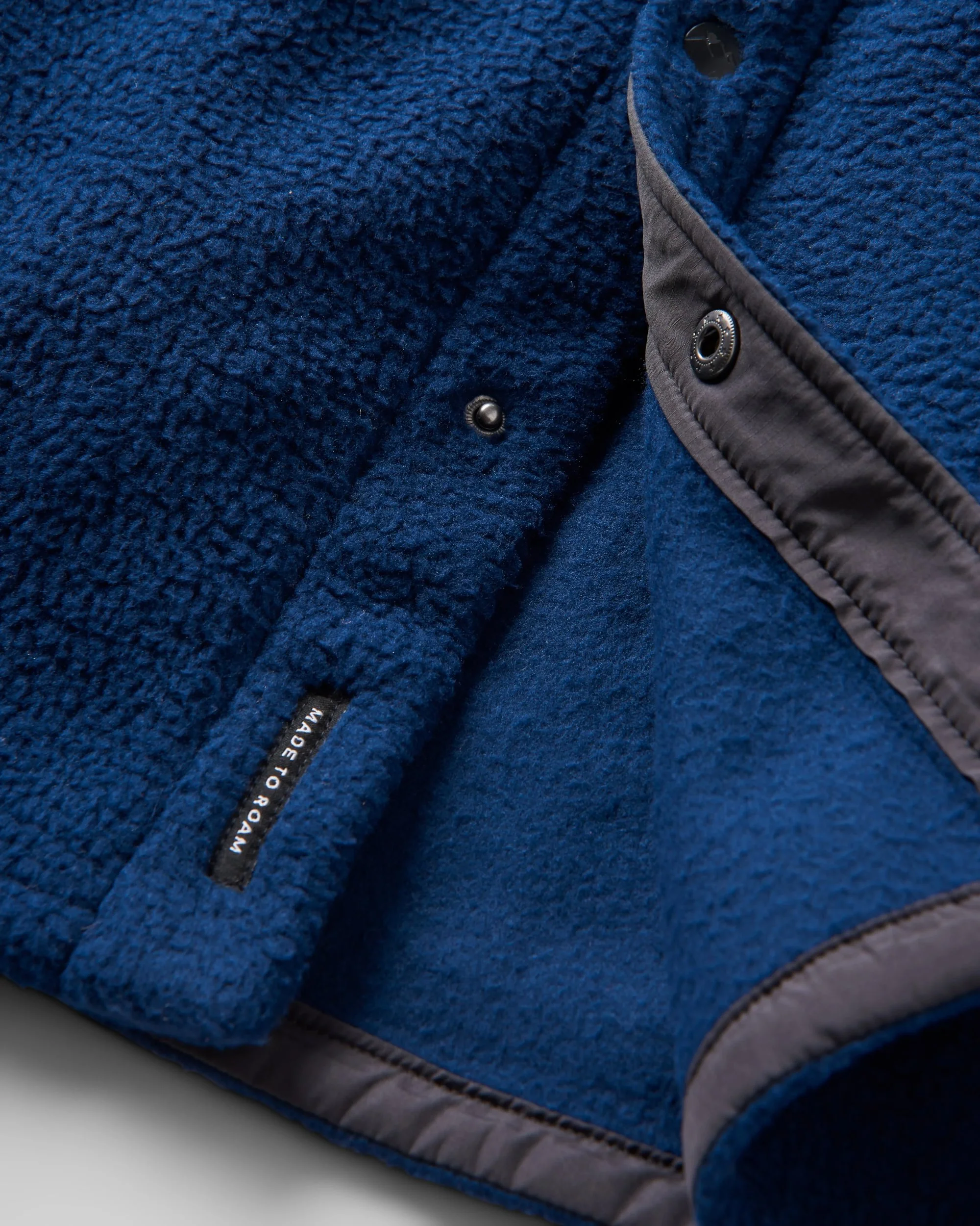Backcountry Sherpa Fleece Shirt - Rich Navy - Image 8