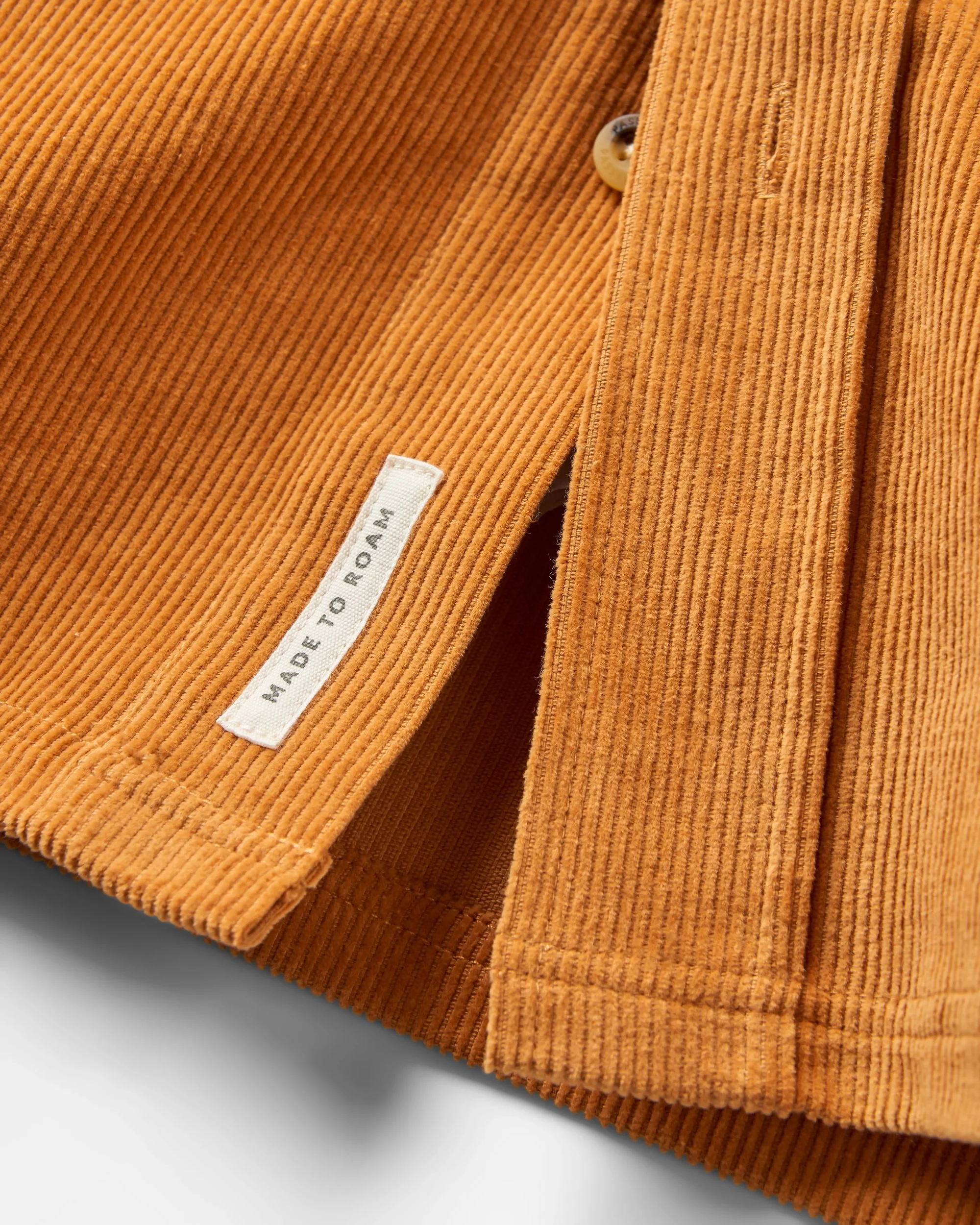 Backcountry Short Sleeve Cord Shirt - Spruce Yellow - Image 5
