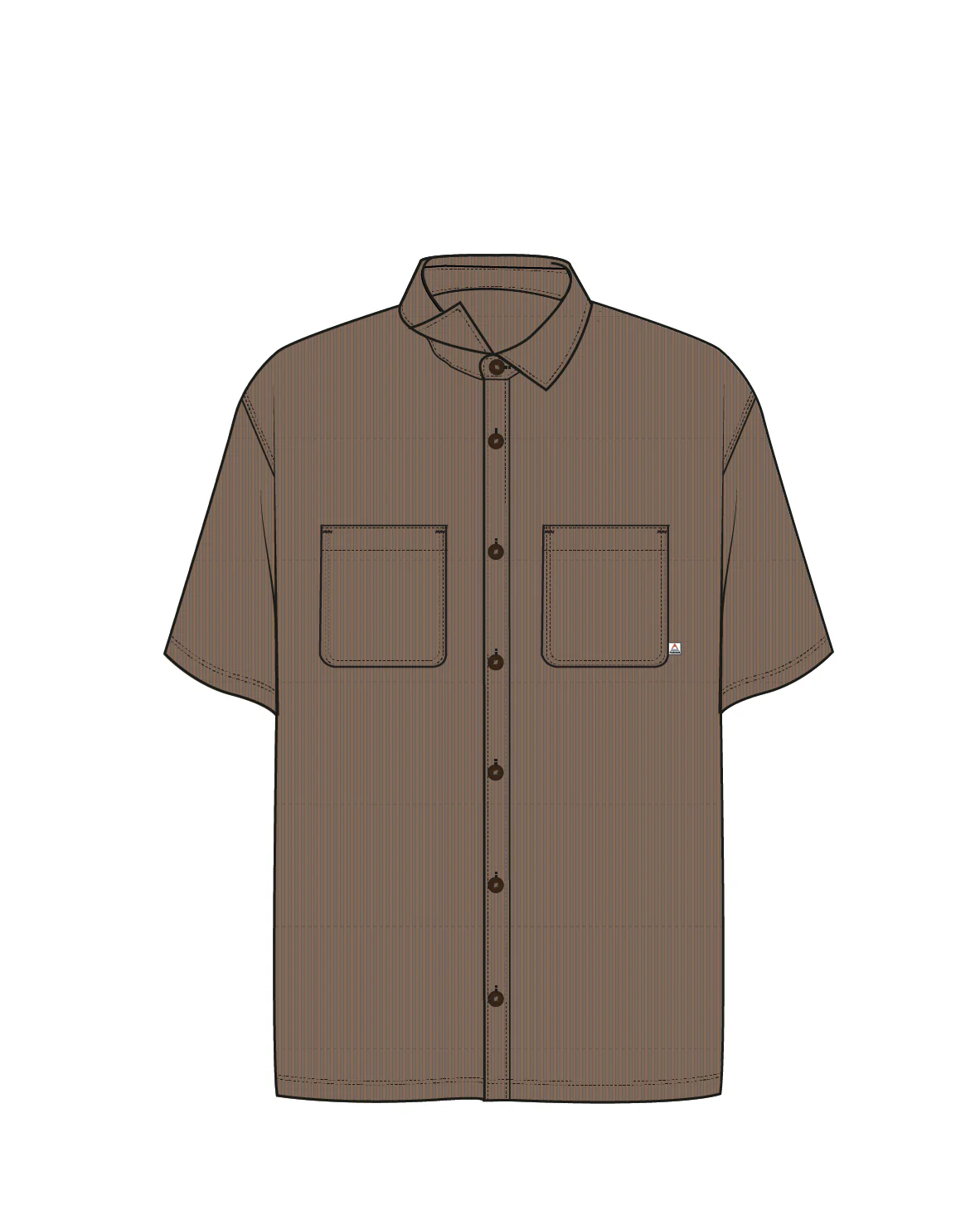 Backcountry Short Sleeve Cord Shirt - Toffee - Image 10