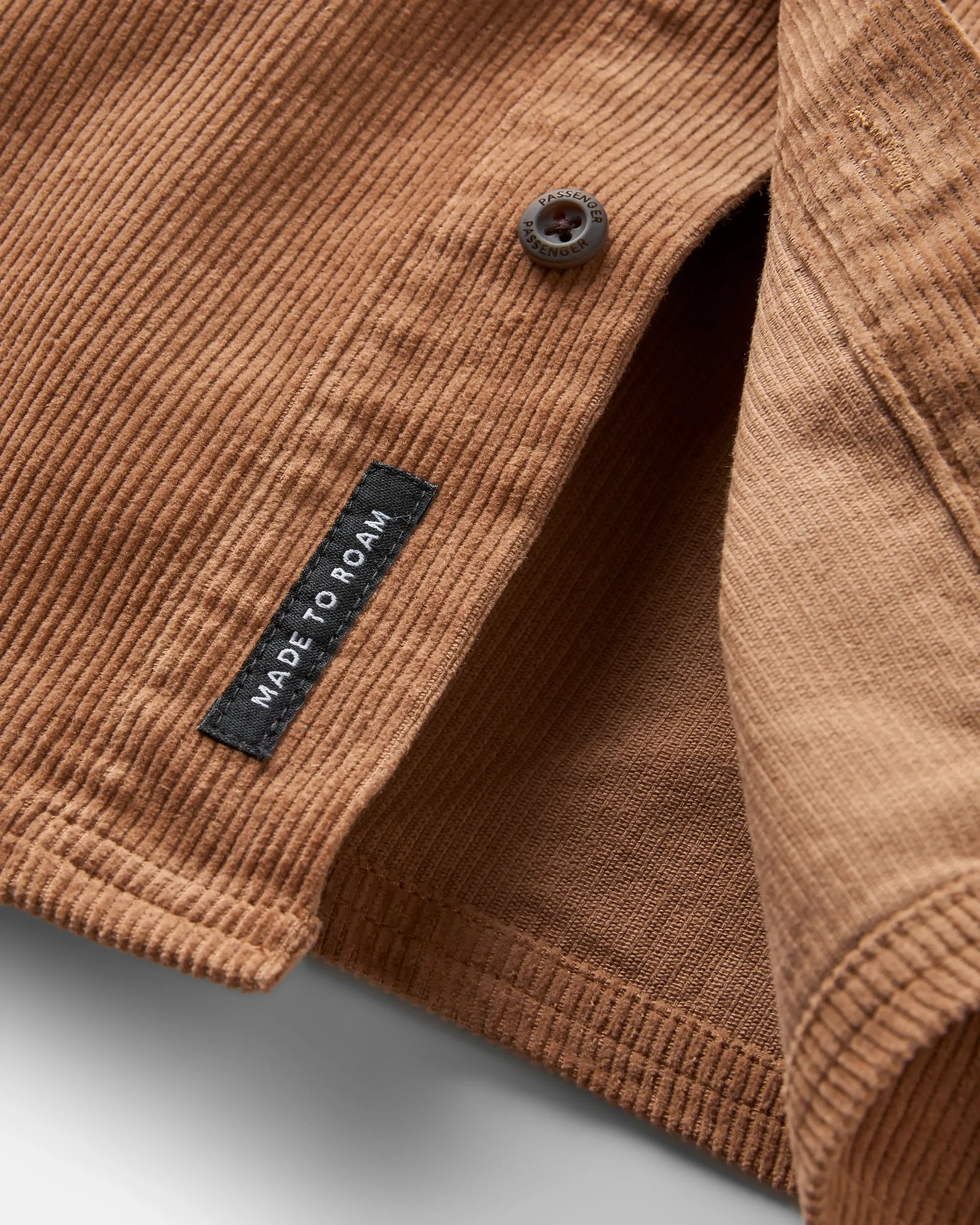 Backcountry Short Sleeve Cord Shirt - Toffee - Image 8