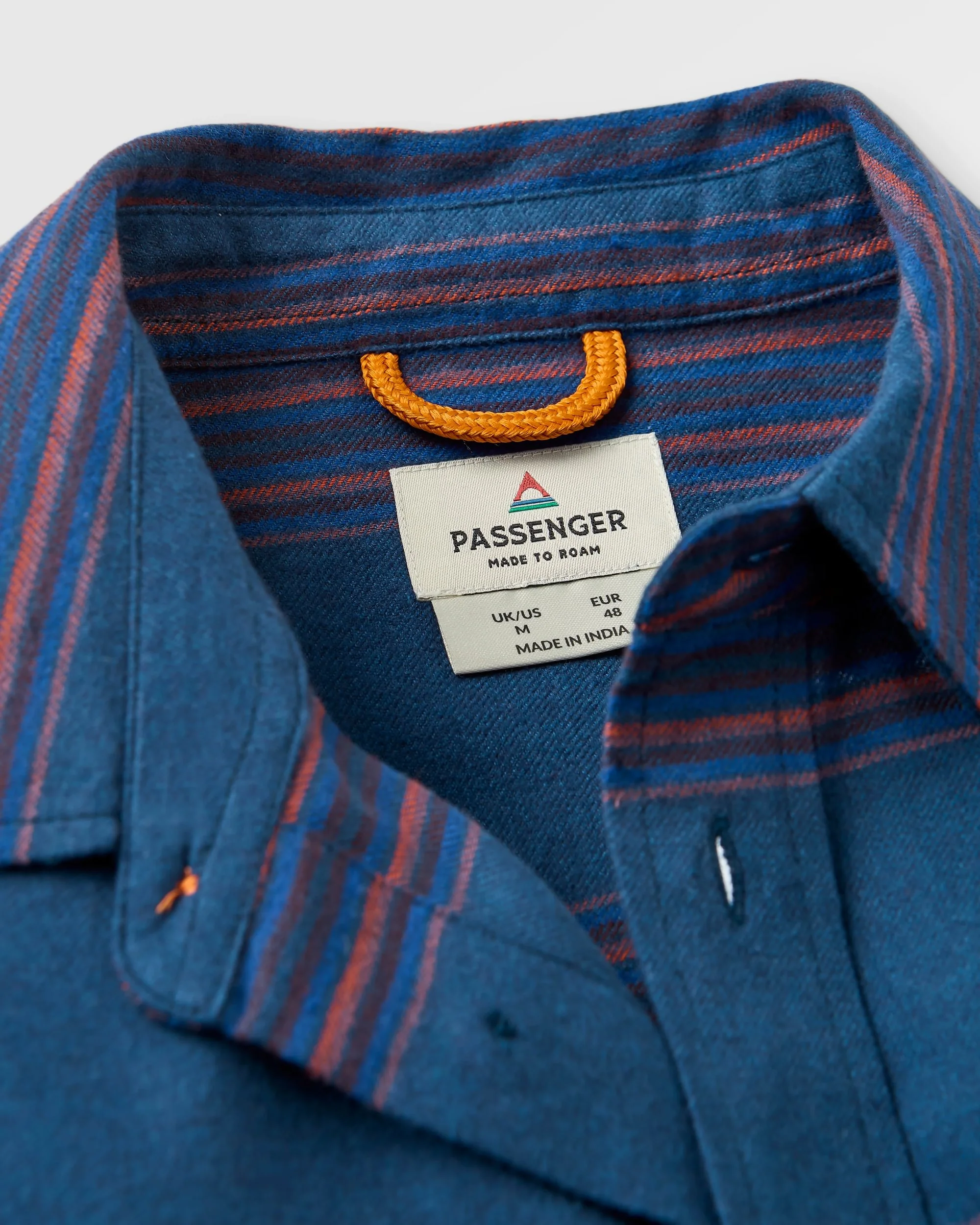 Backcountry Stripe Light Shirt - Rich Navy/Deep Plum Stripe - Image 6