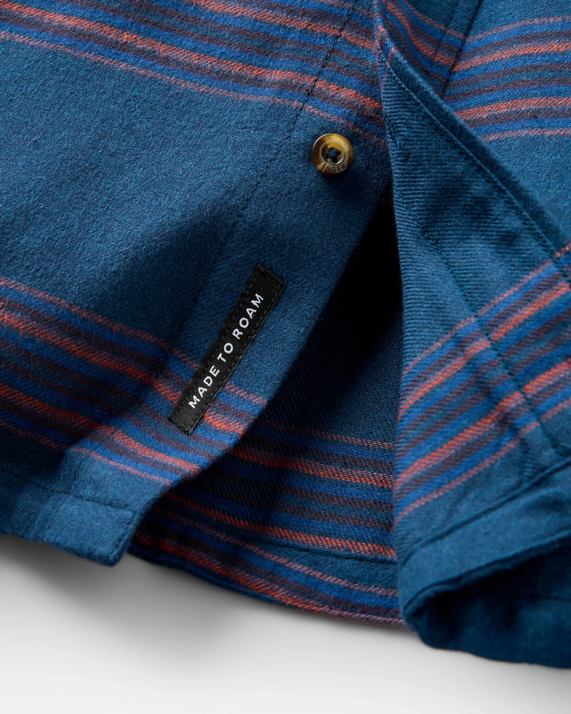 Backcountry Stripe Light Shirt - Rich Navy/Deep Plum Stripe - Image 9