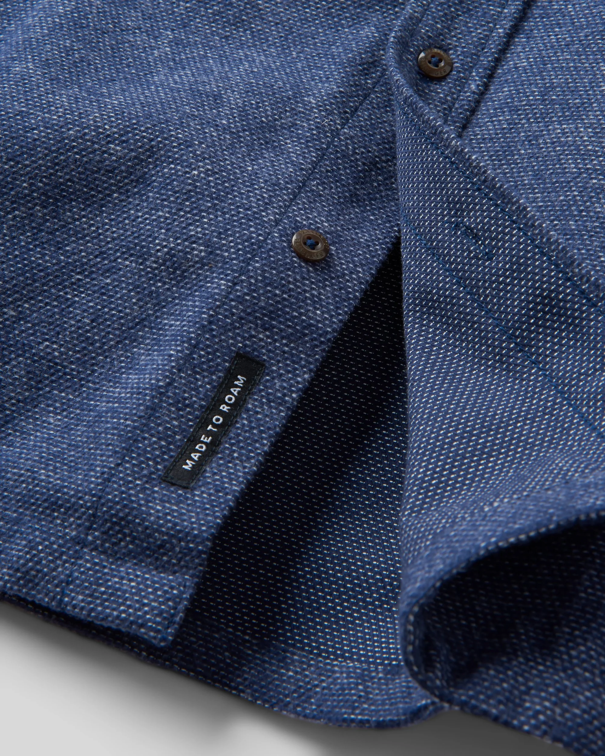 Backcountry Flannel Shirt - Rich Navy/Birch - Image 6